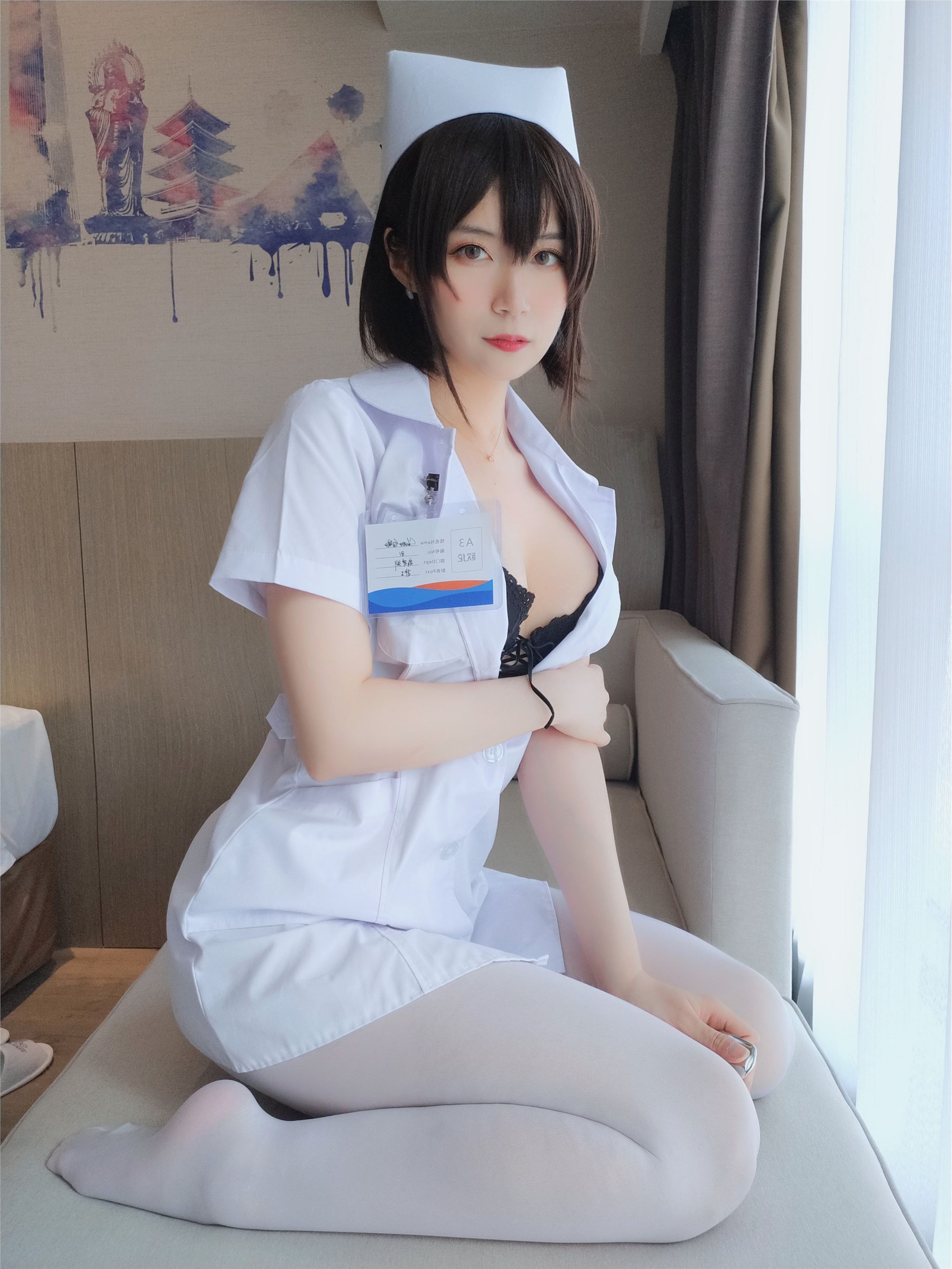 Popular Coser silver 81 charge photo short hair nurse