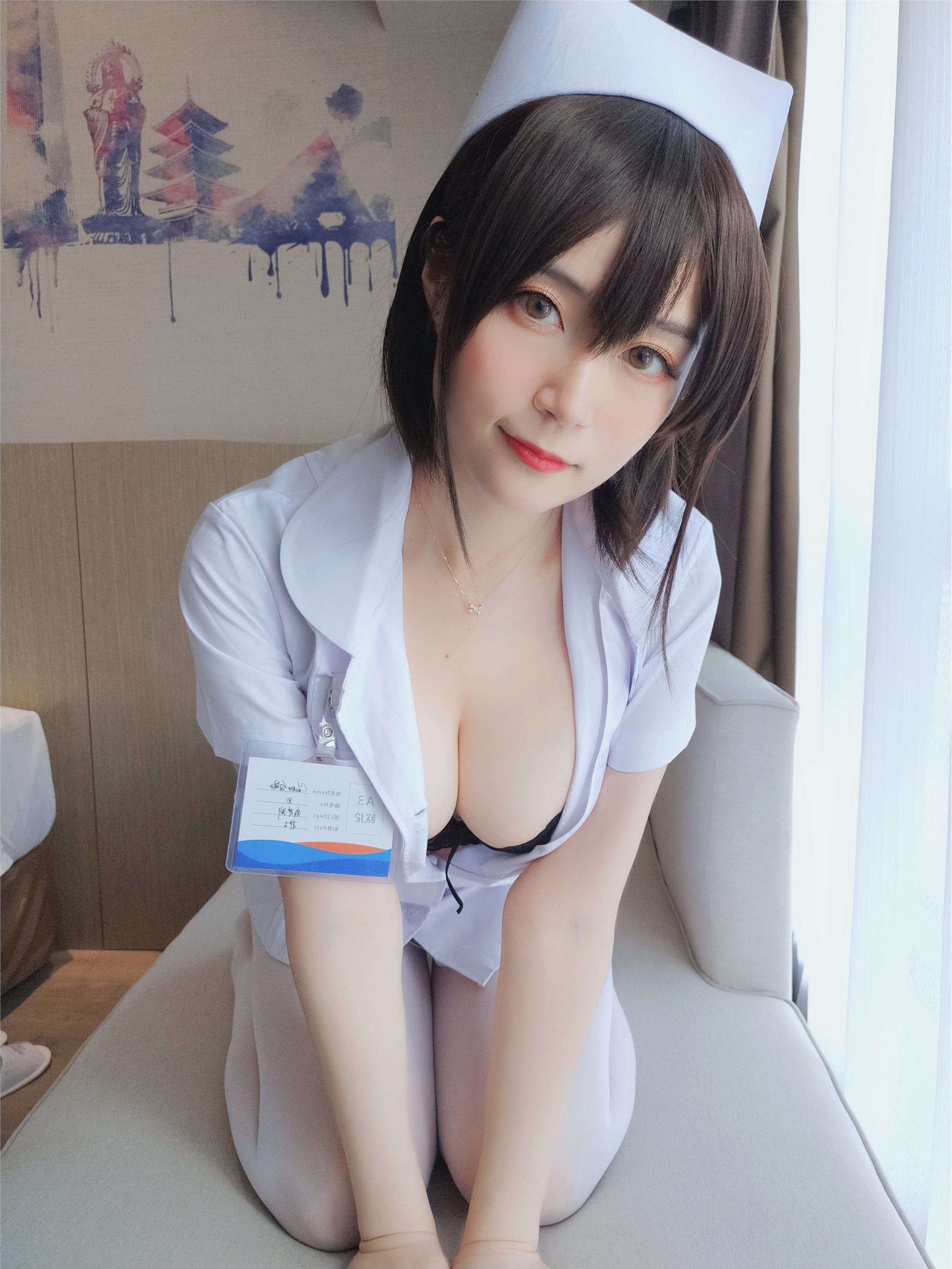 Popular Coser silver 81 charge photo short hair nurse