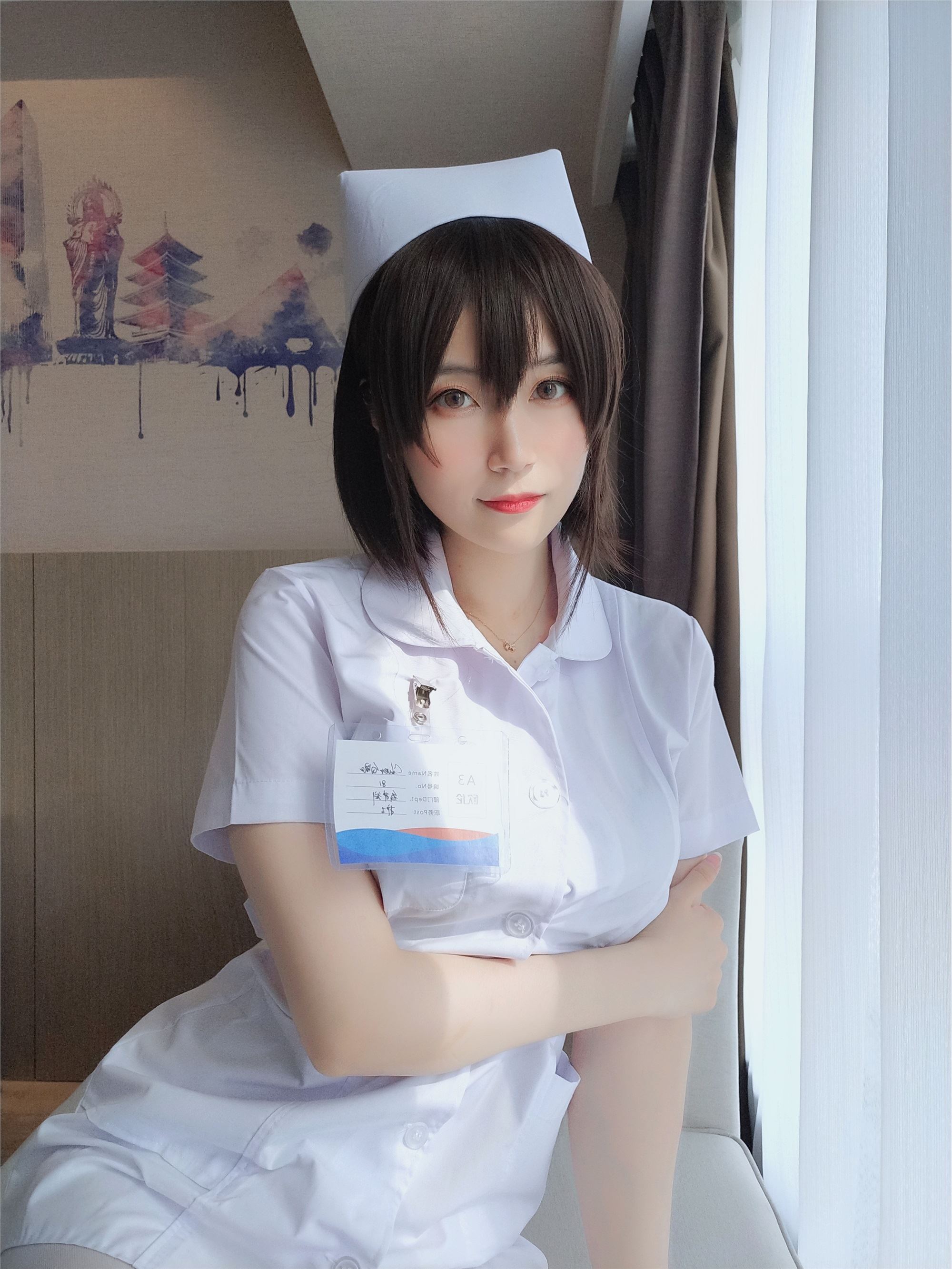 Popular Coser silver 81 charge photo short hair nurse