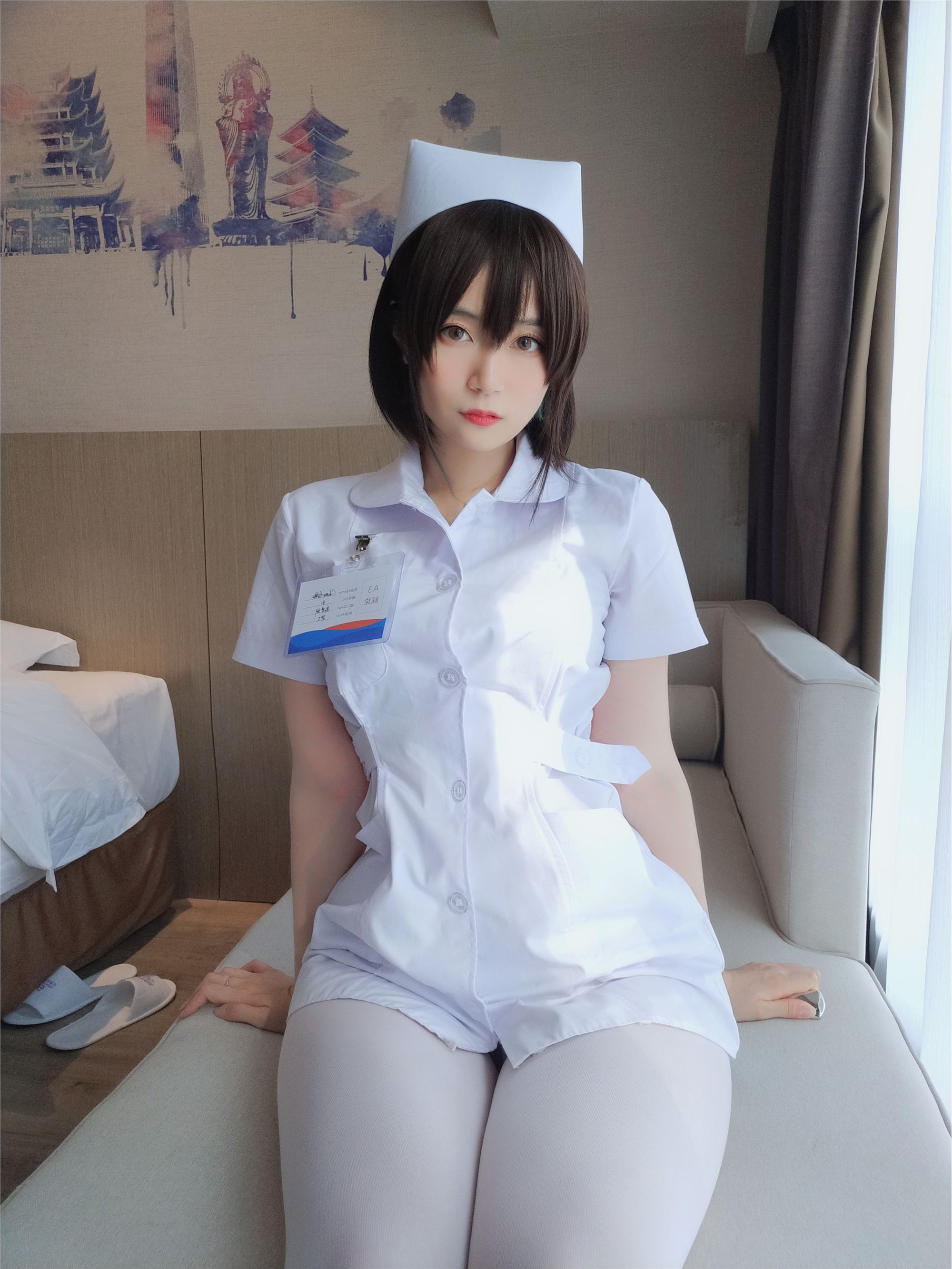 Popular Coser silver 81 charge photo short hair nurse