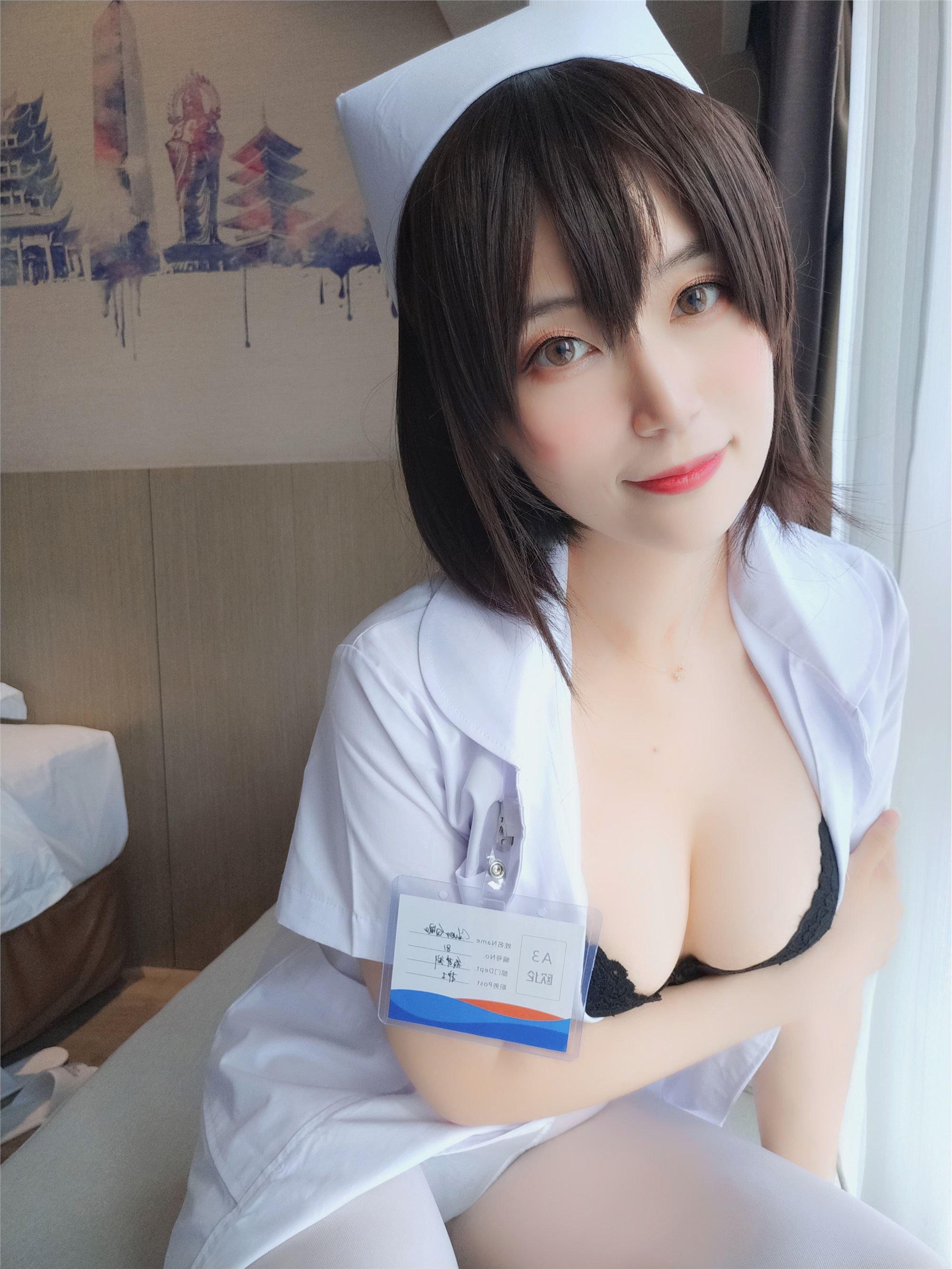 Popular Coser silver 81 charge photo short hair nurse