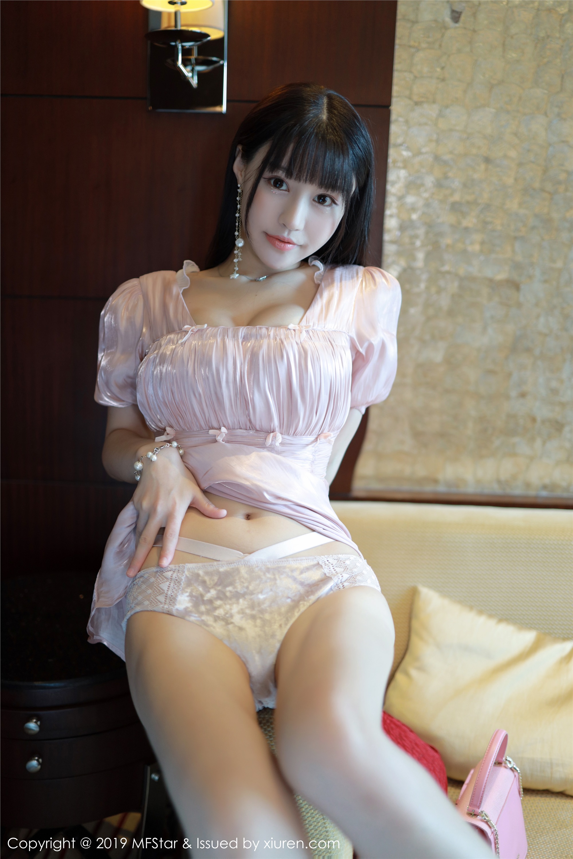 Mfstar model college September 30, 2019 vol.217 flower Zhu Ke'er