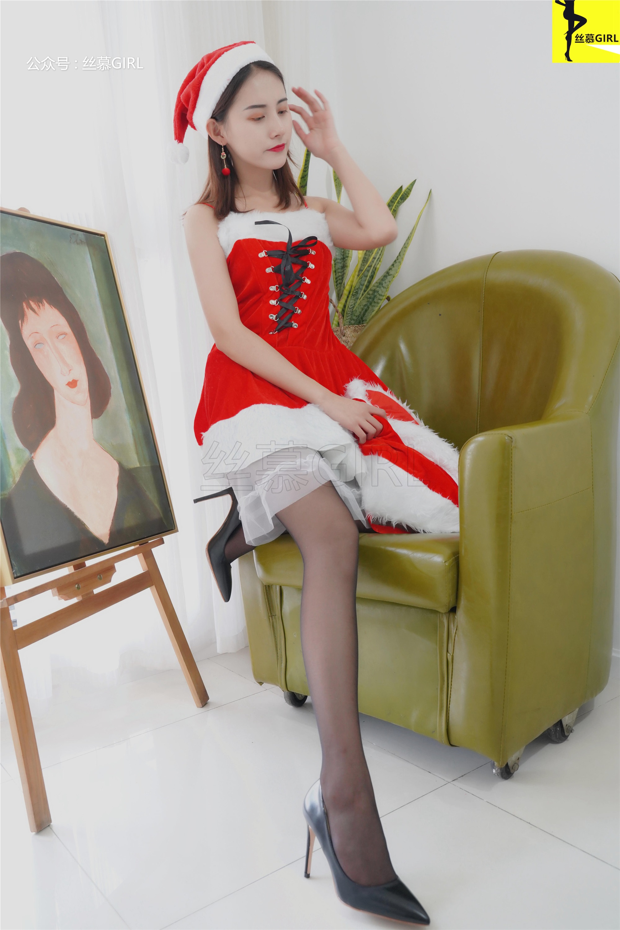 Simu photo issue 041 model: Ting Yi  Shuangshuang's Christmas Special
