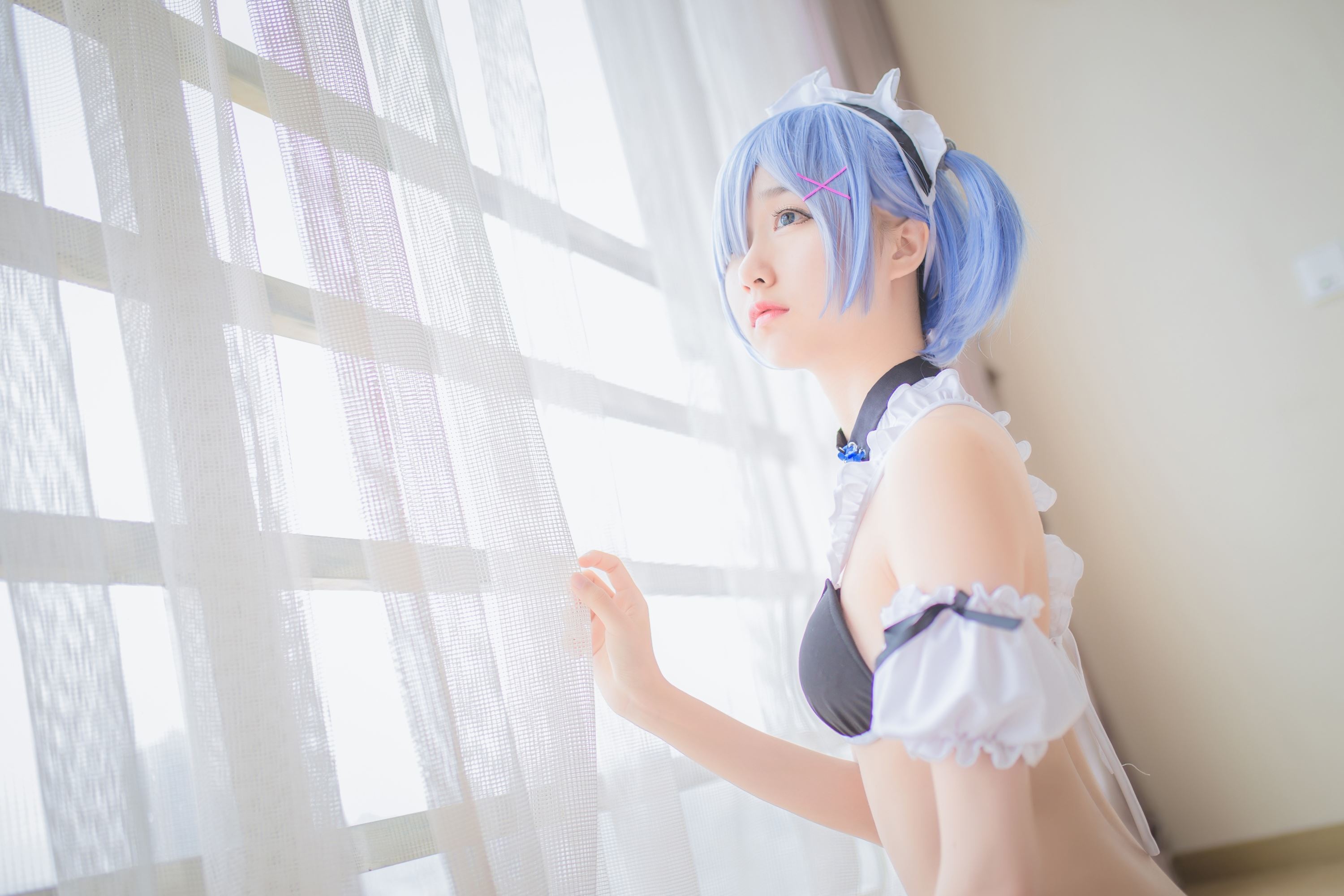 Miss Meng's sister Mu Mianmian's owo REM swimsuit