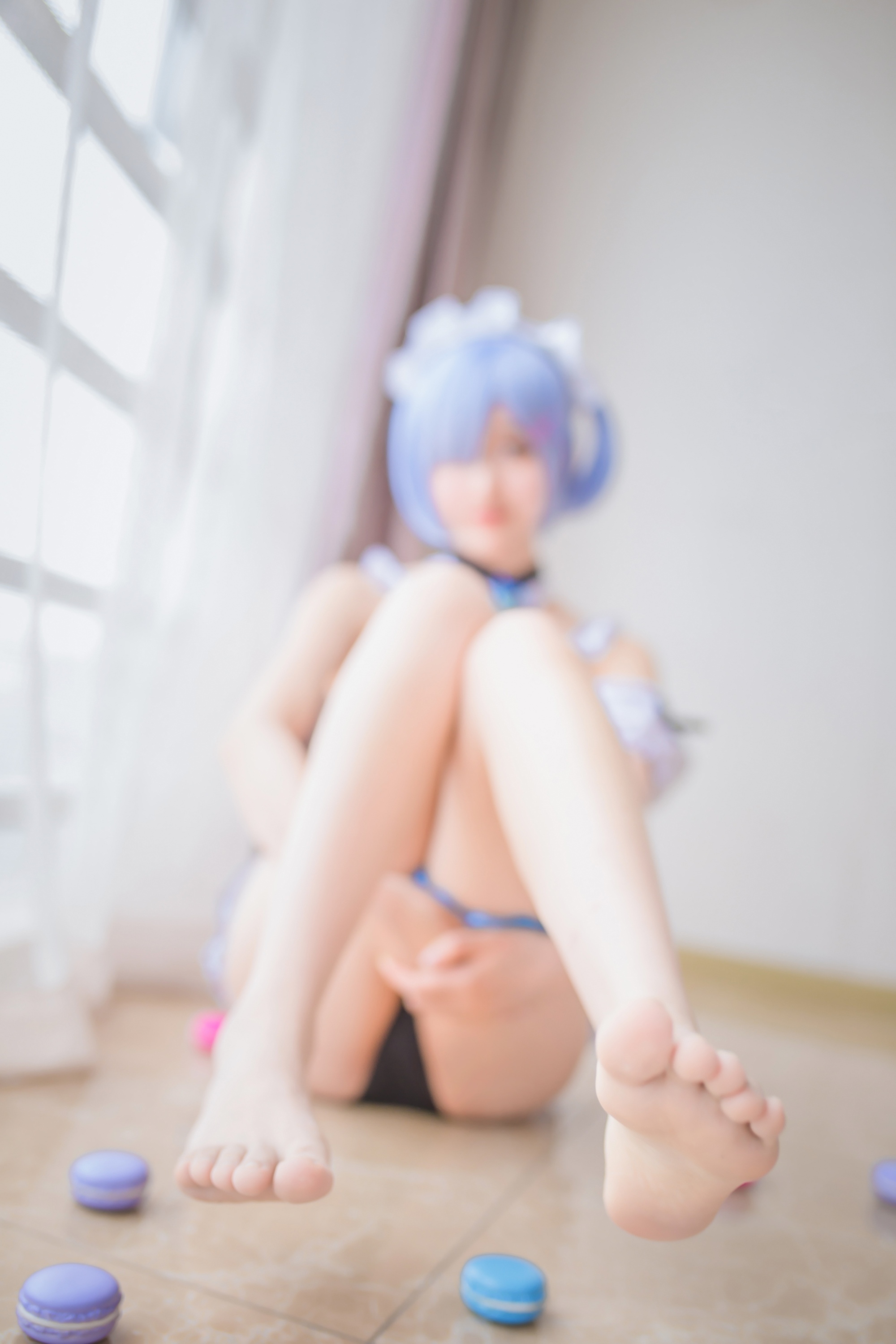 Miss Meng's sister Mu Mianmian's owo REM swimsuit