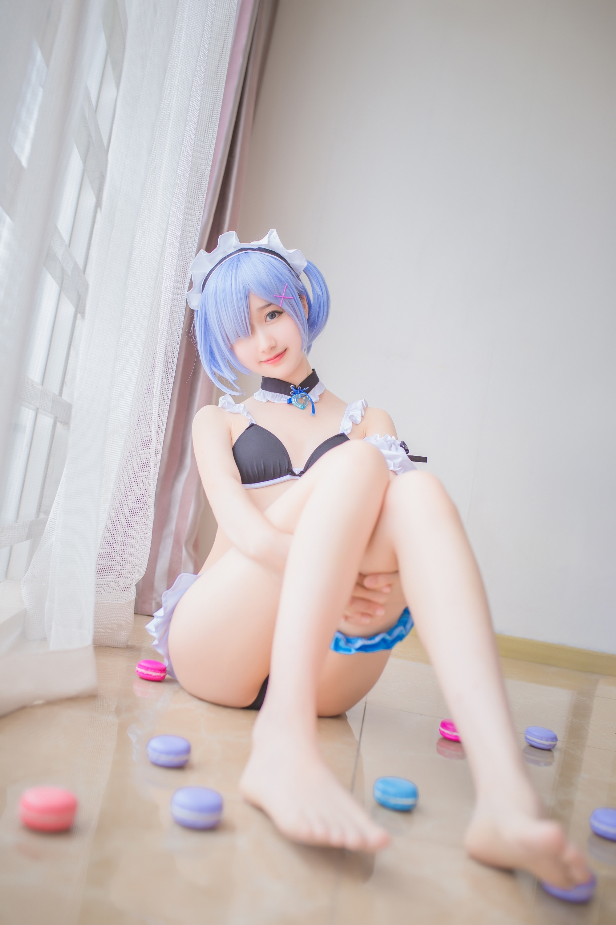 Miss Meng's sister Mu Mianmian's owo REM swimsuit