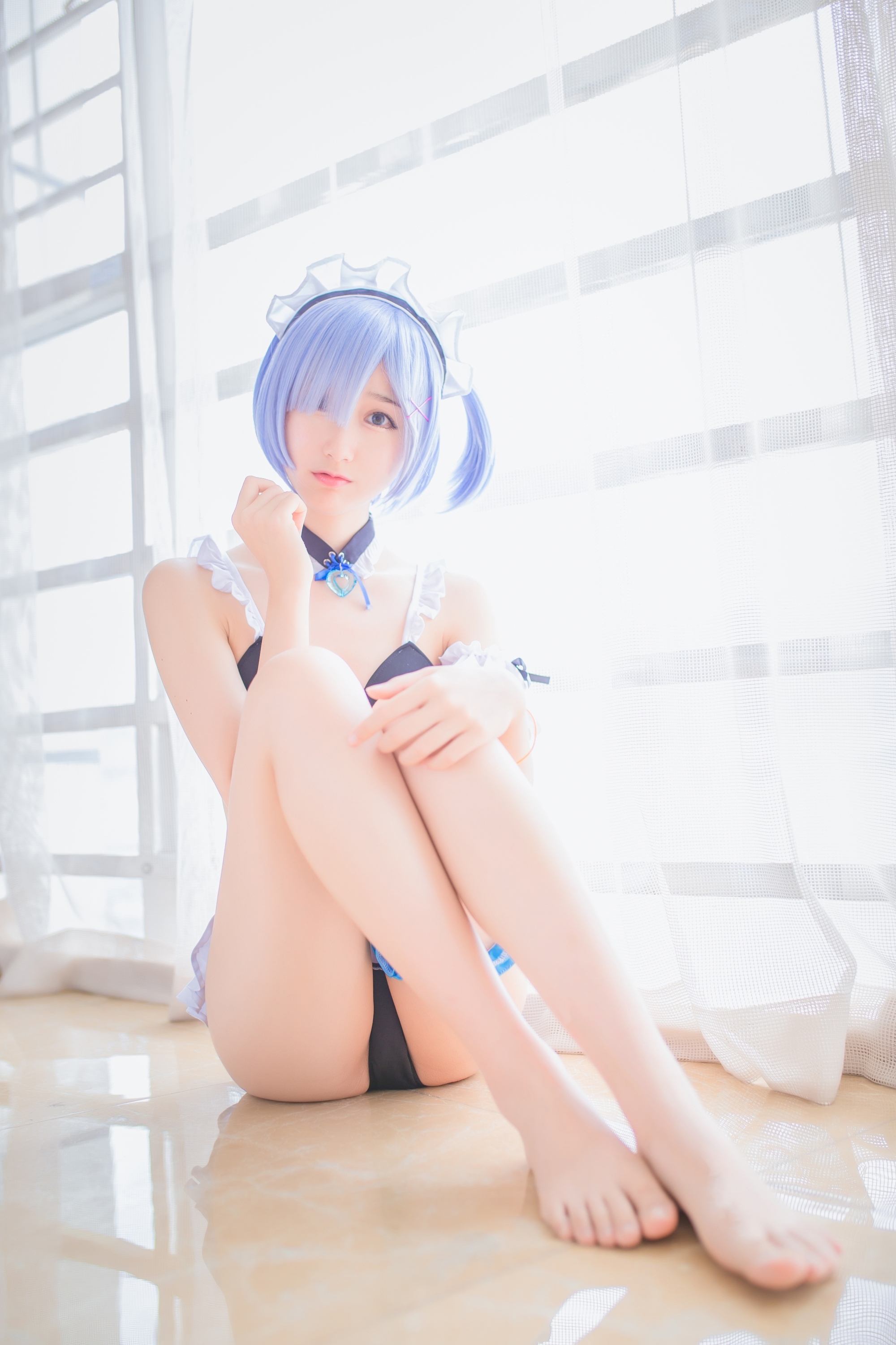 Miss Meng's sister Mu Mianmian's owo REM swimsuit