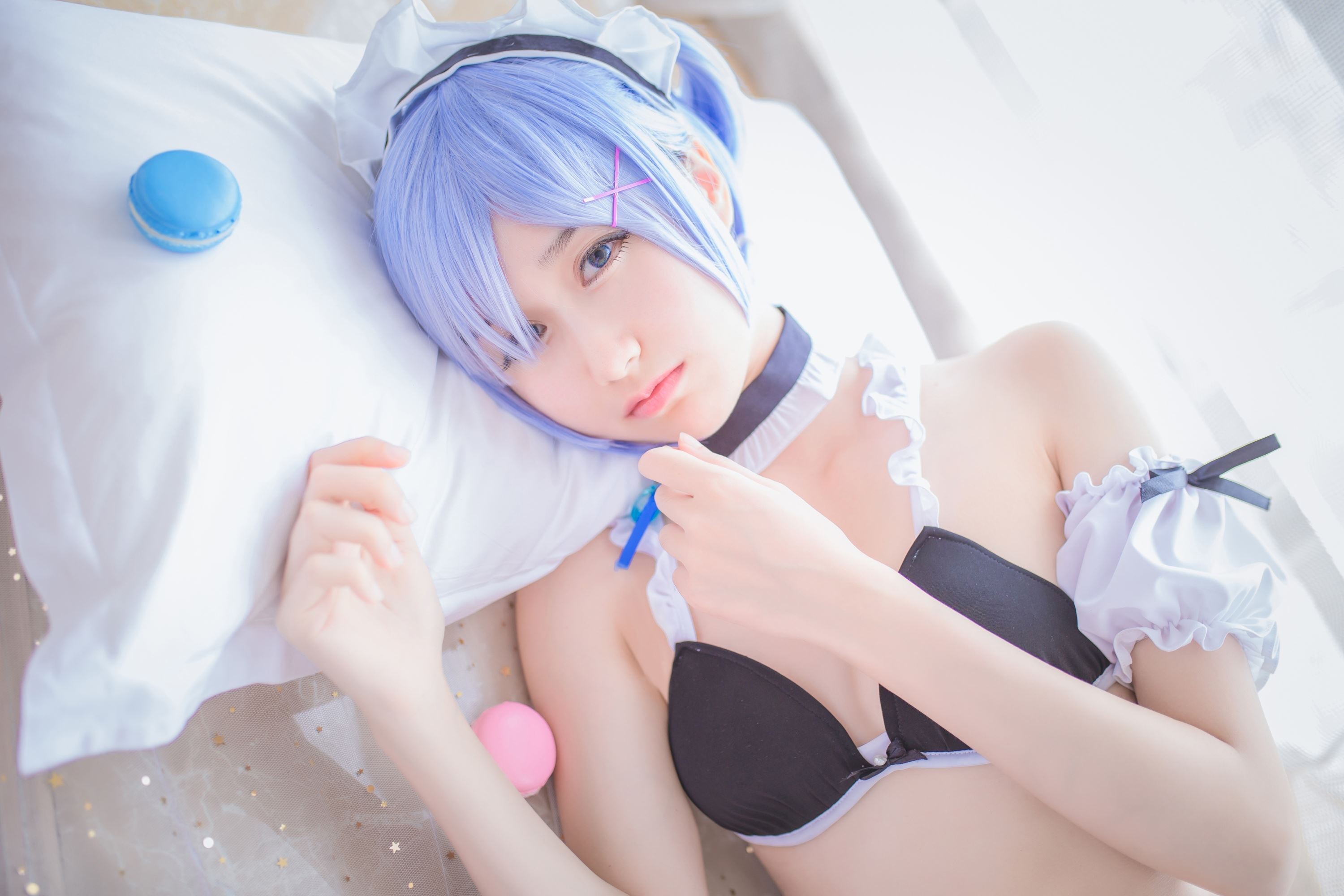 Miss Meng's sister Mu Mianmian's owo REM swimsuit