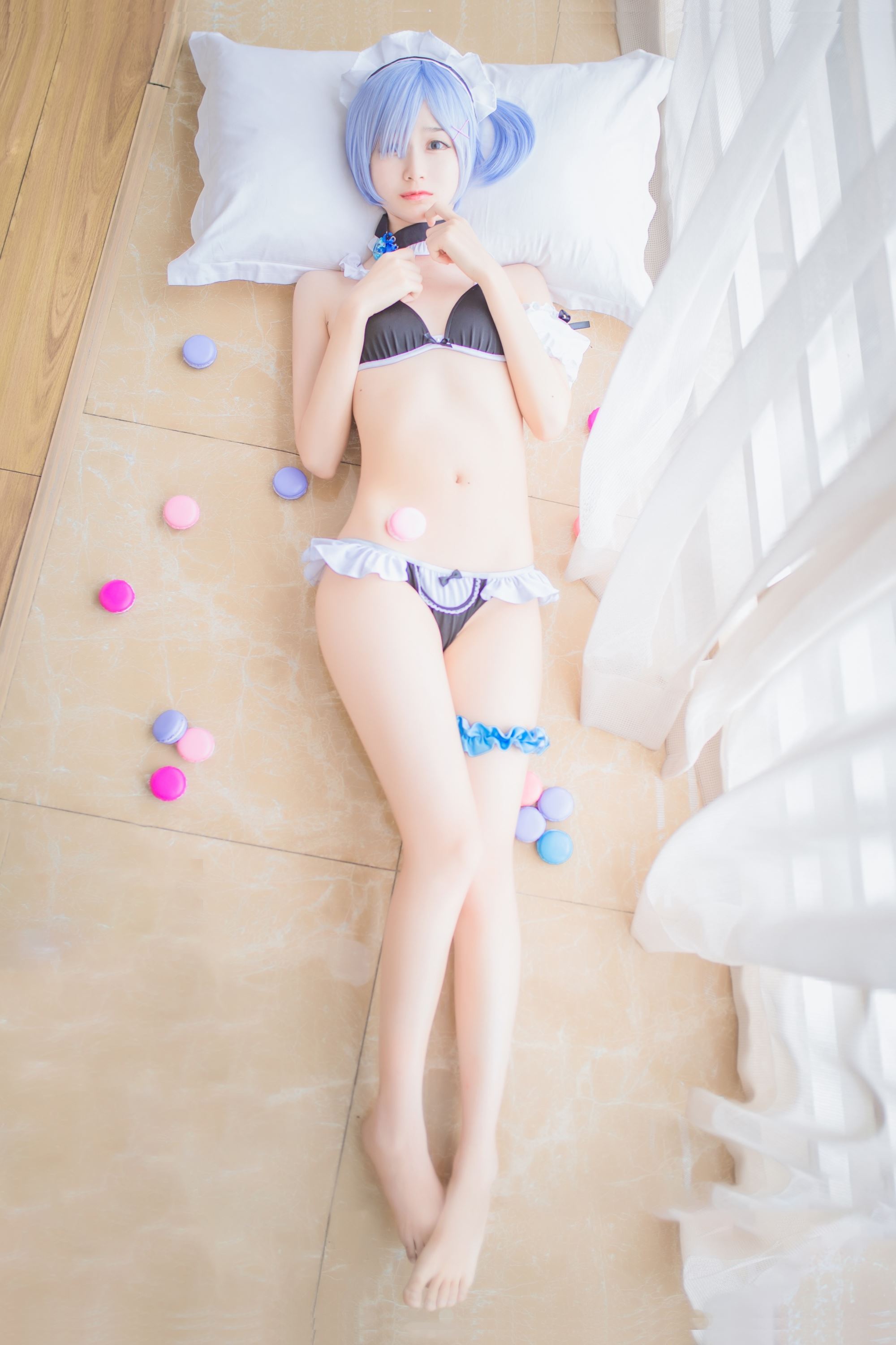 Miss Meng's sister Mu Mianmian's owo REM swimsuit