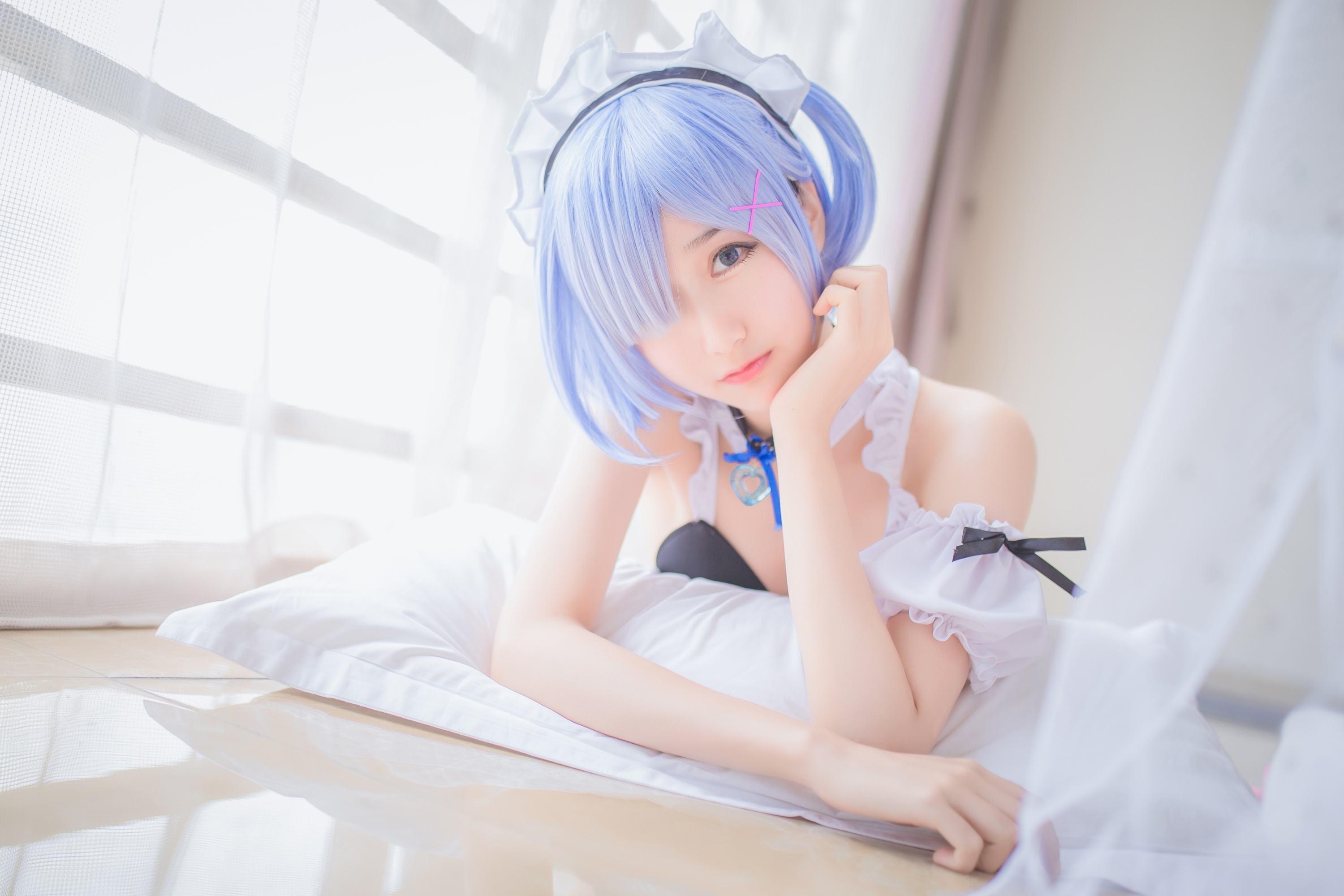 Miss Meng's sister Mu Mianmian's owo REM swimsuit