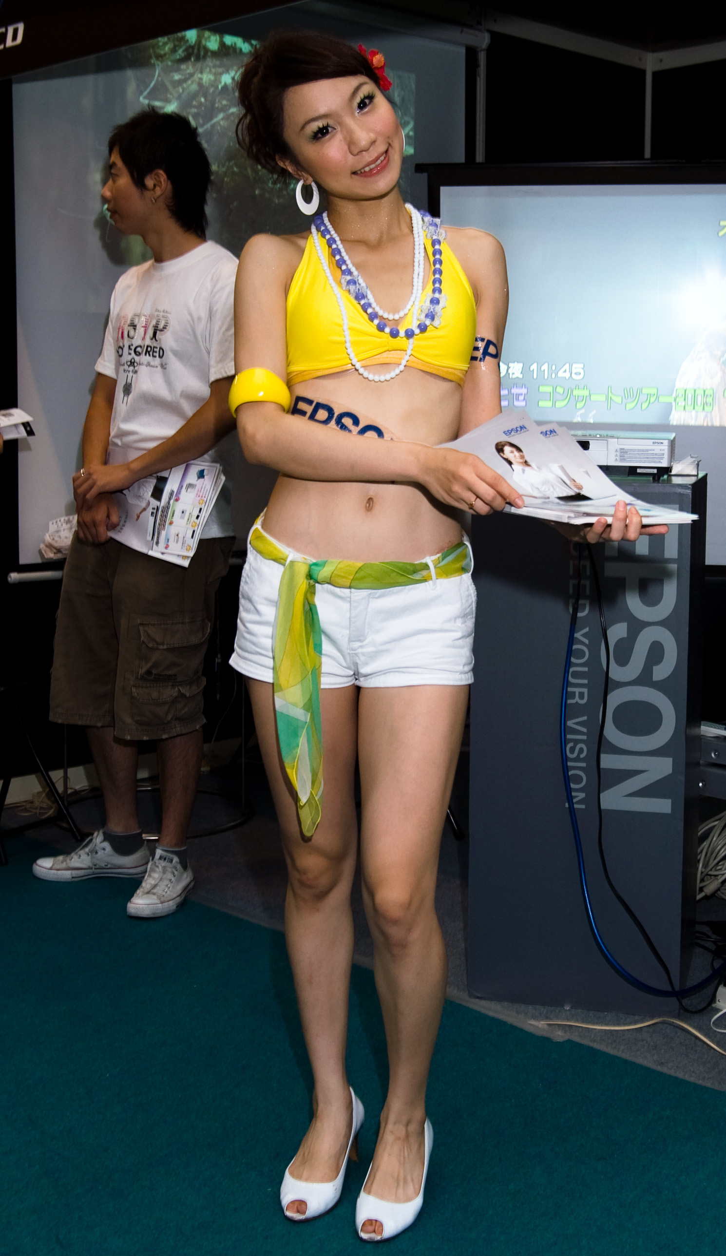 2007 Taipei Computer applications show girl