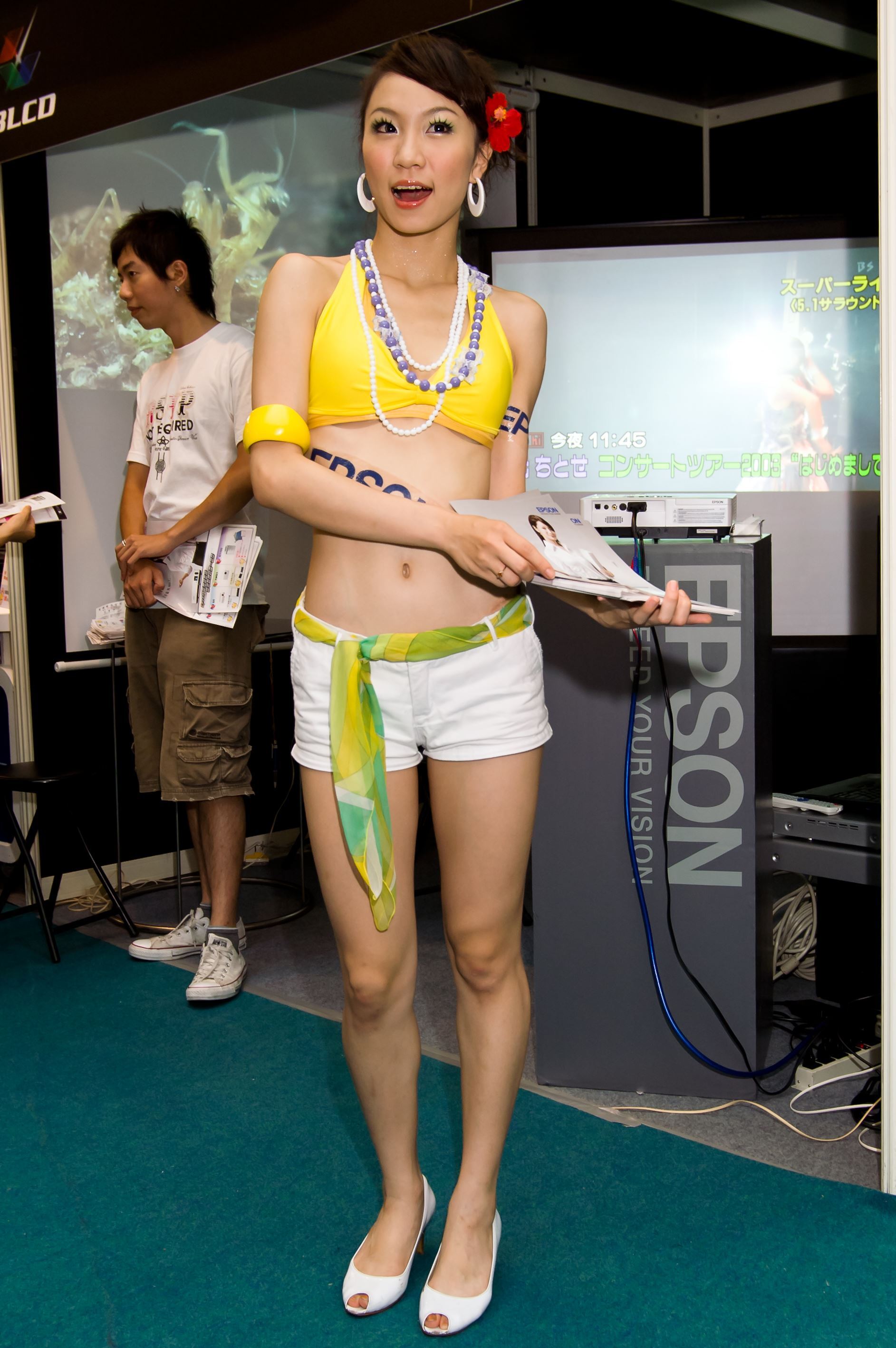 2007 Taipei Computer applications show girl