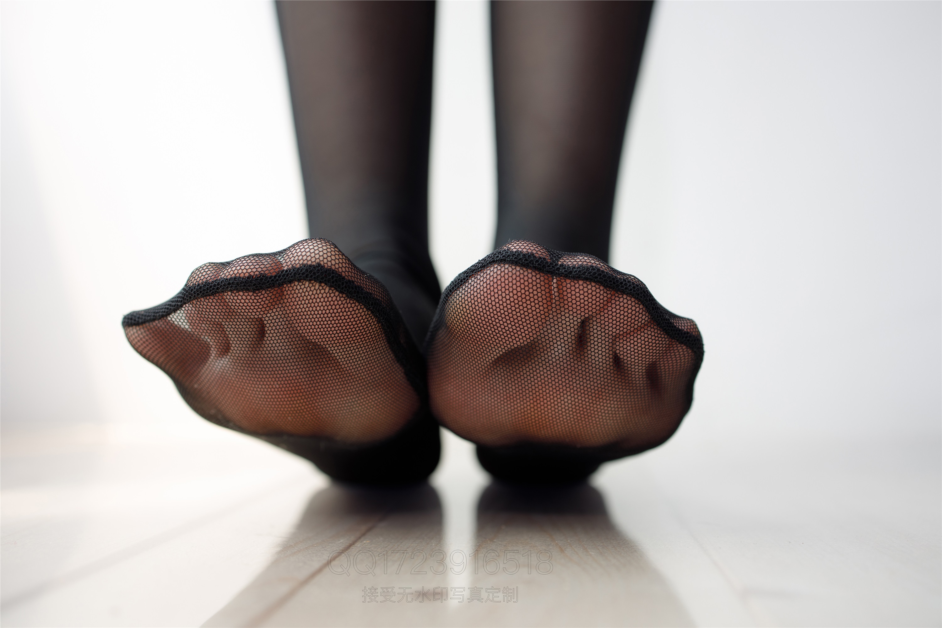 Rolis foot photo wtmsb-003 black silk one piece socks
