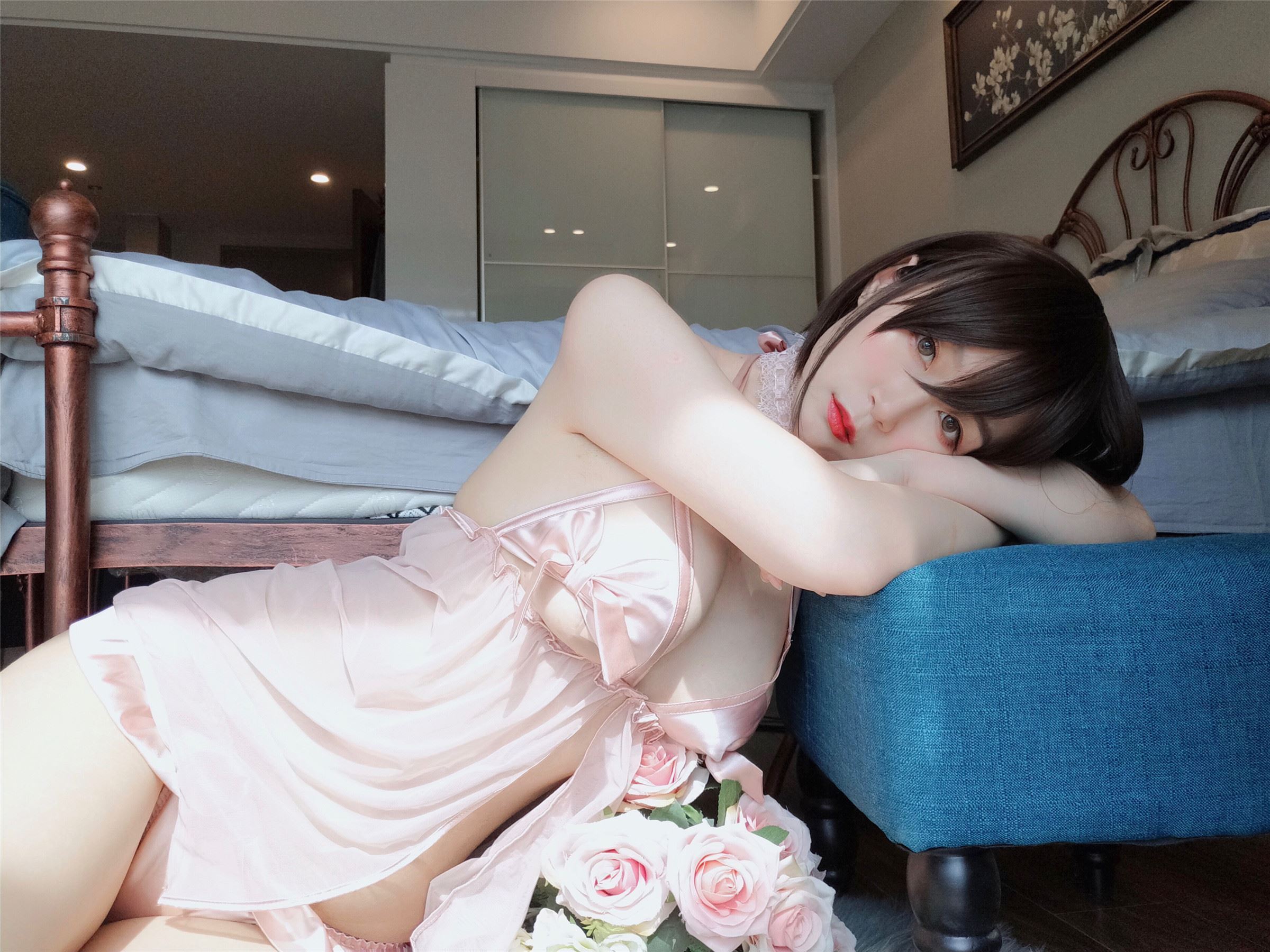 Miss Coser silver pink pajamas