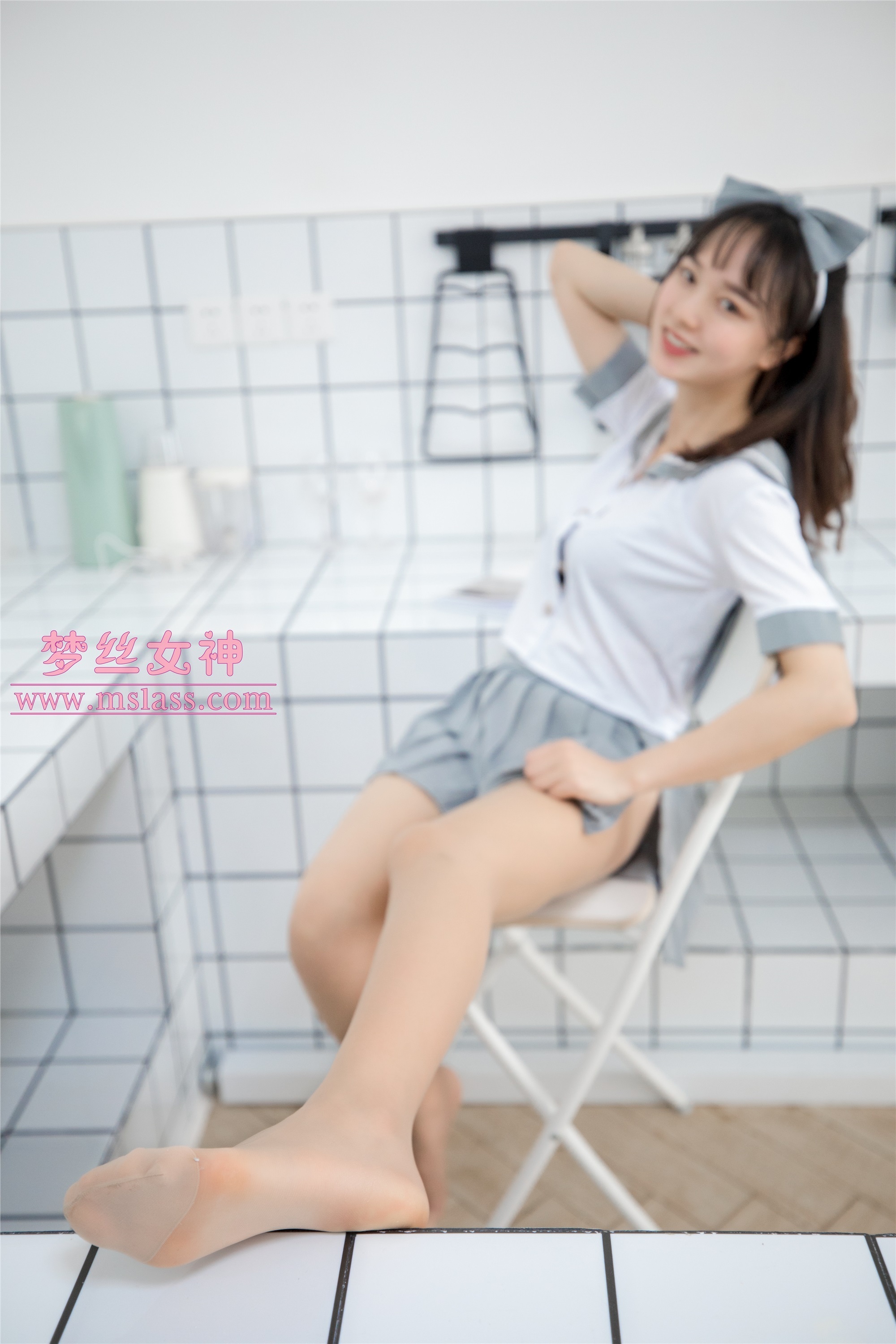 Mslass dream silk Goddess - Yueyue white silk stockings space