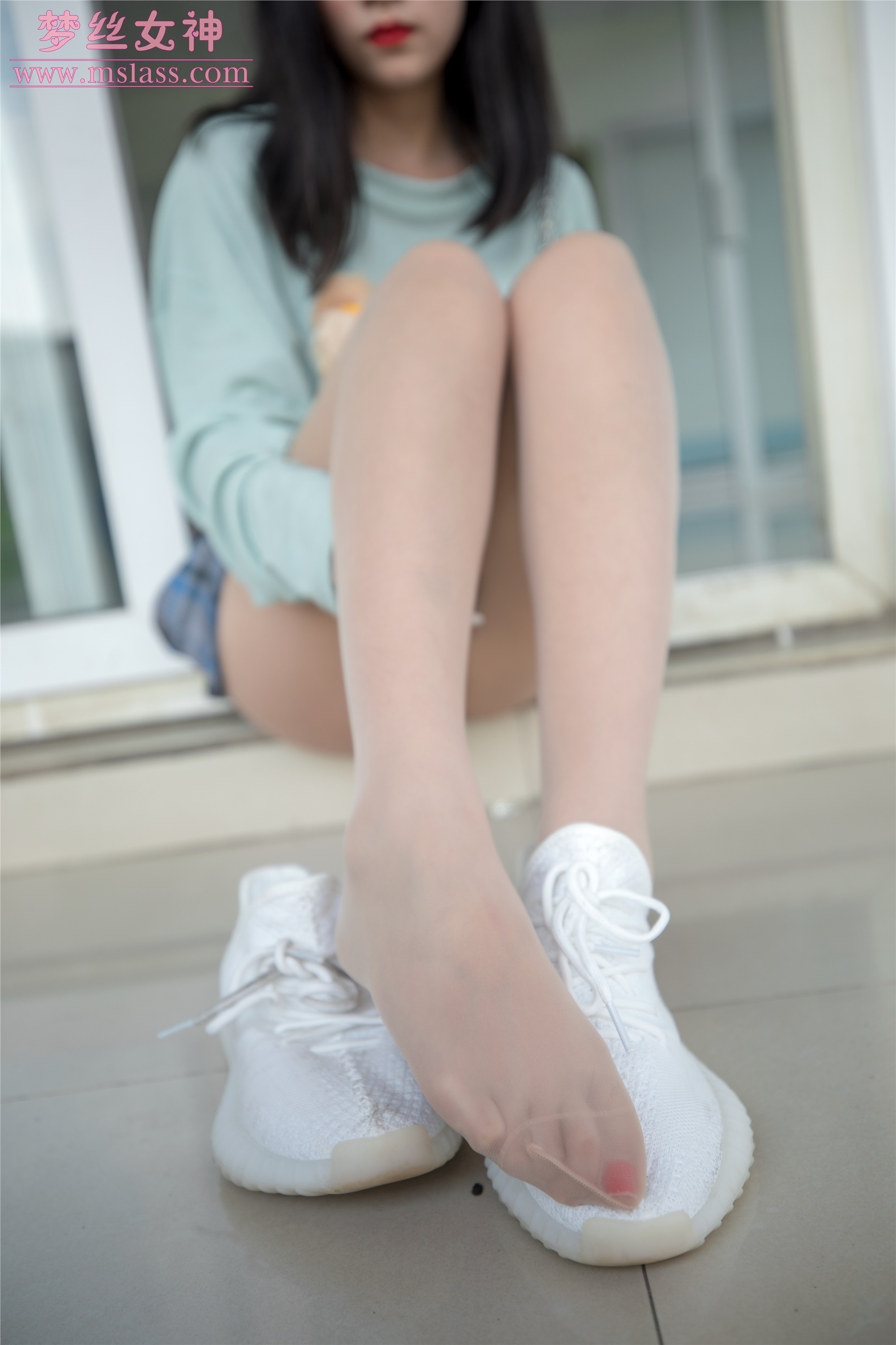 MSLASS梦丝女神 - 酥酥 恬静的小白鞋丝袜