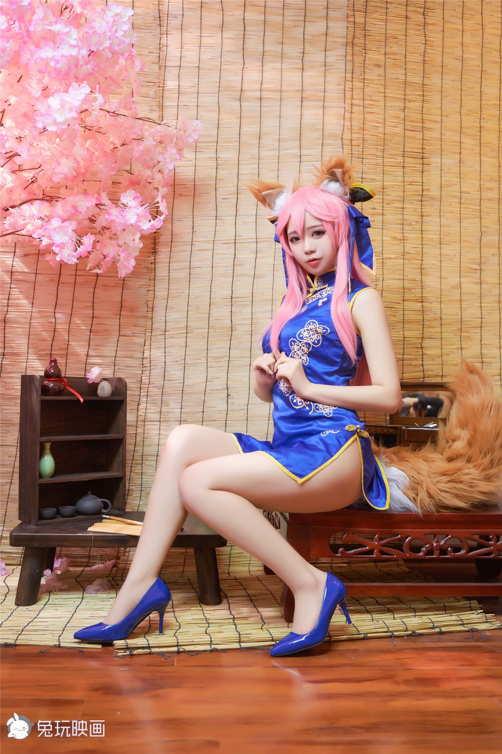 Rabbit play image series vol.070 favorite cheongsam!