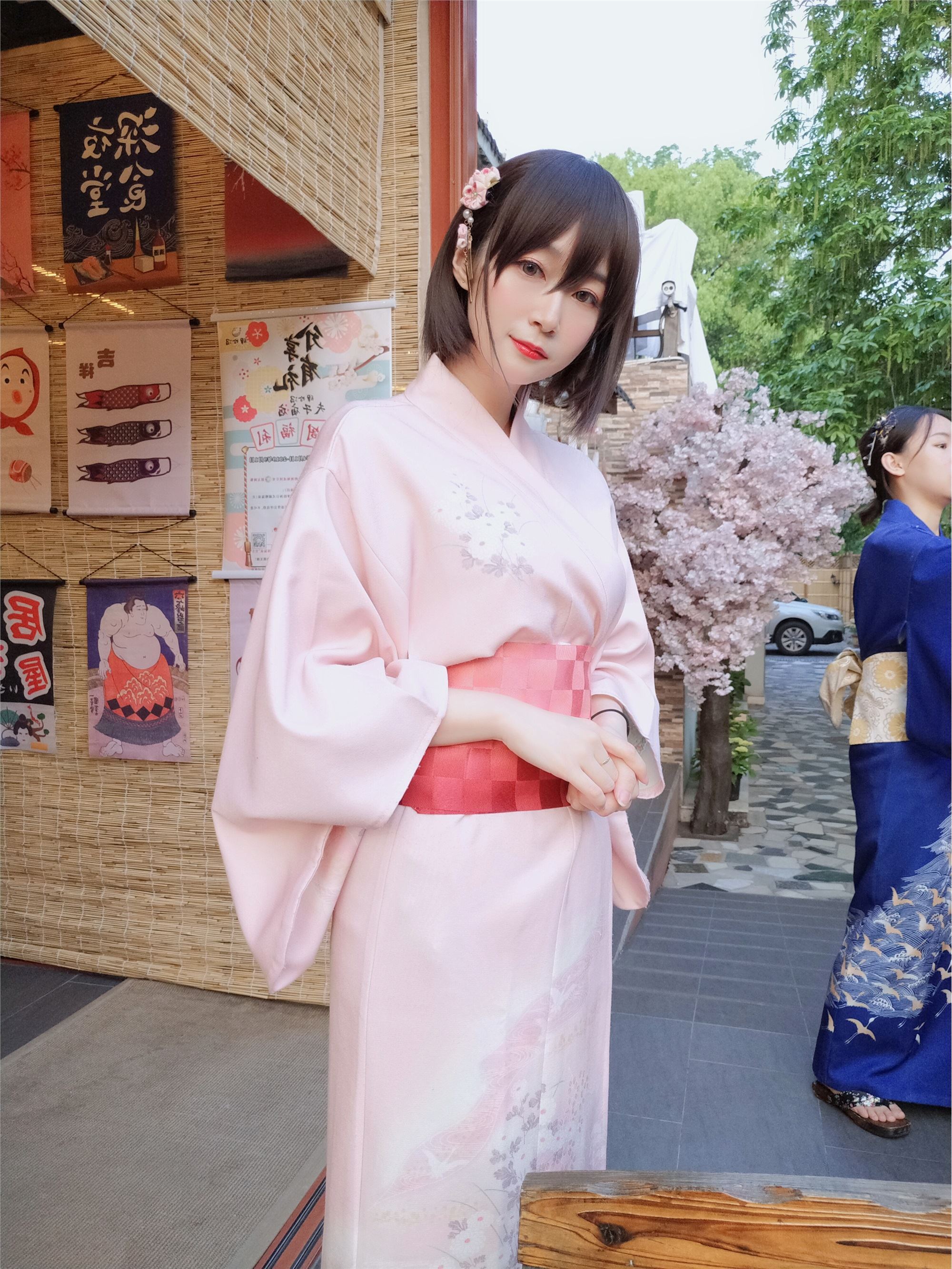 Miss Coser, silver - Kimono hot spring