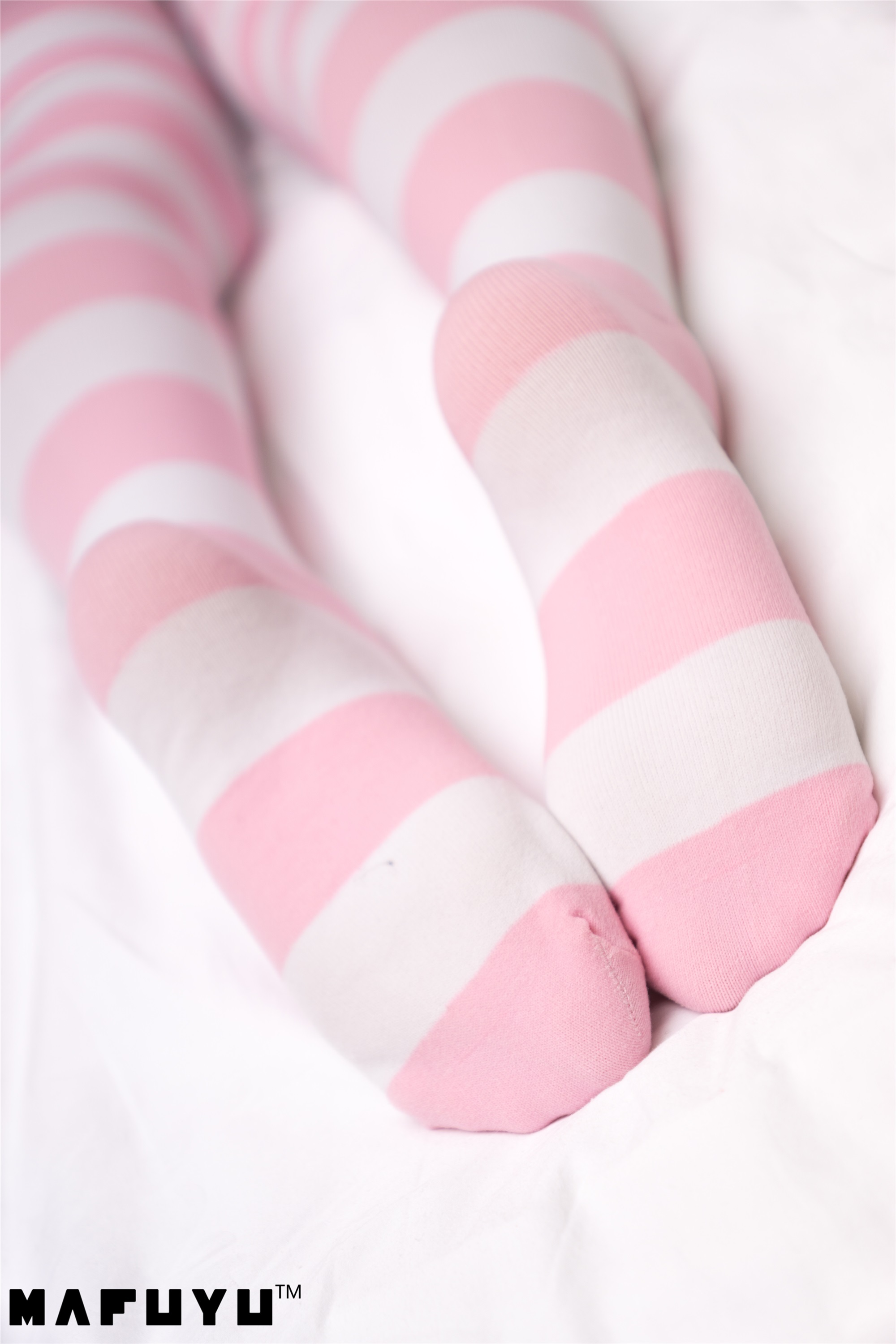 Shenle banzhen winter series - pink and white stripe series