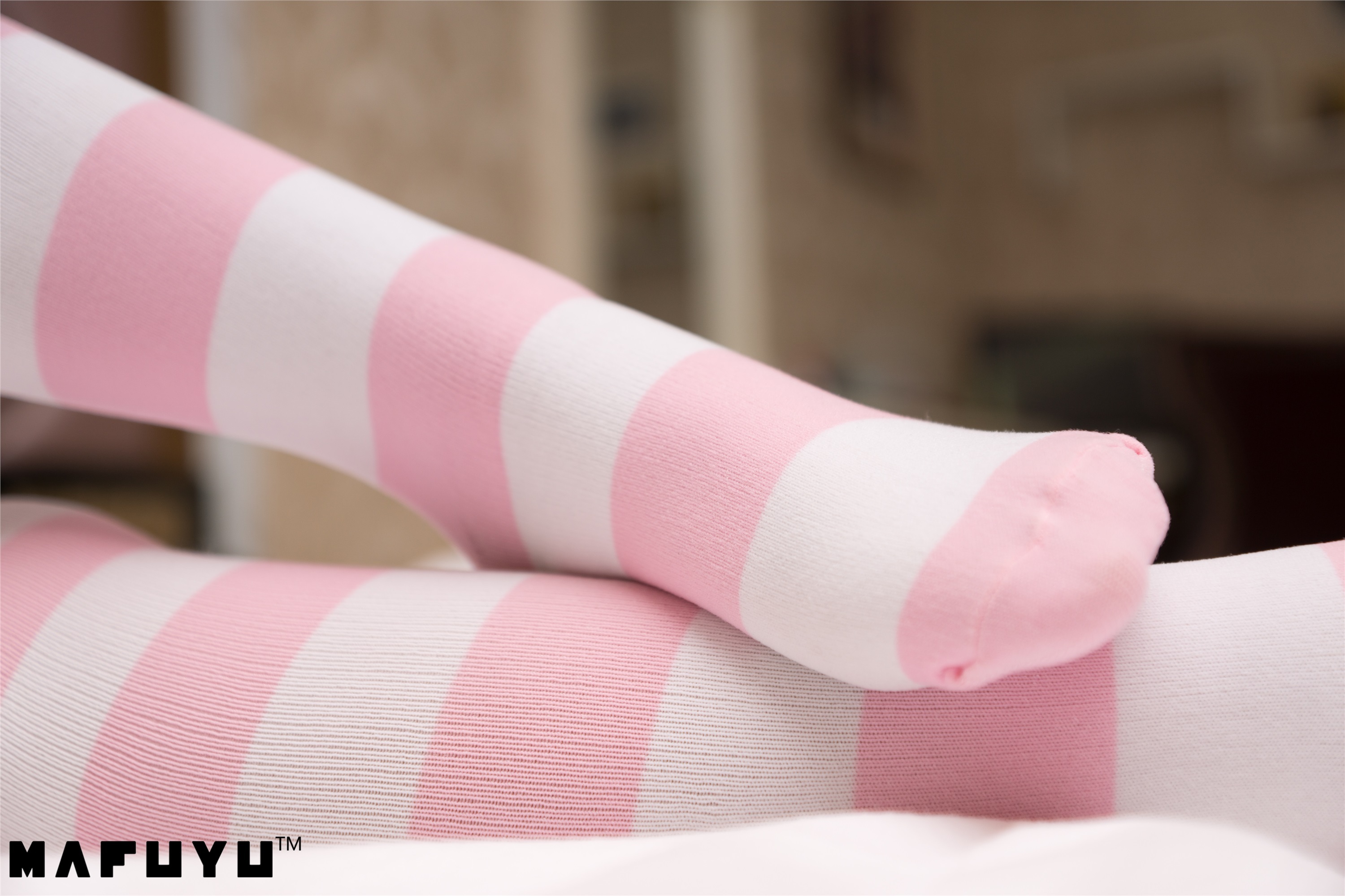 Shenle banzhen winter series - pink and white stripe series