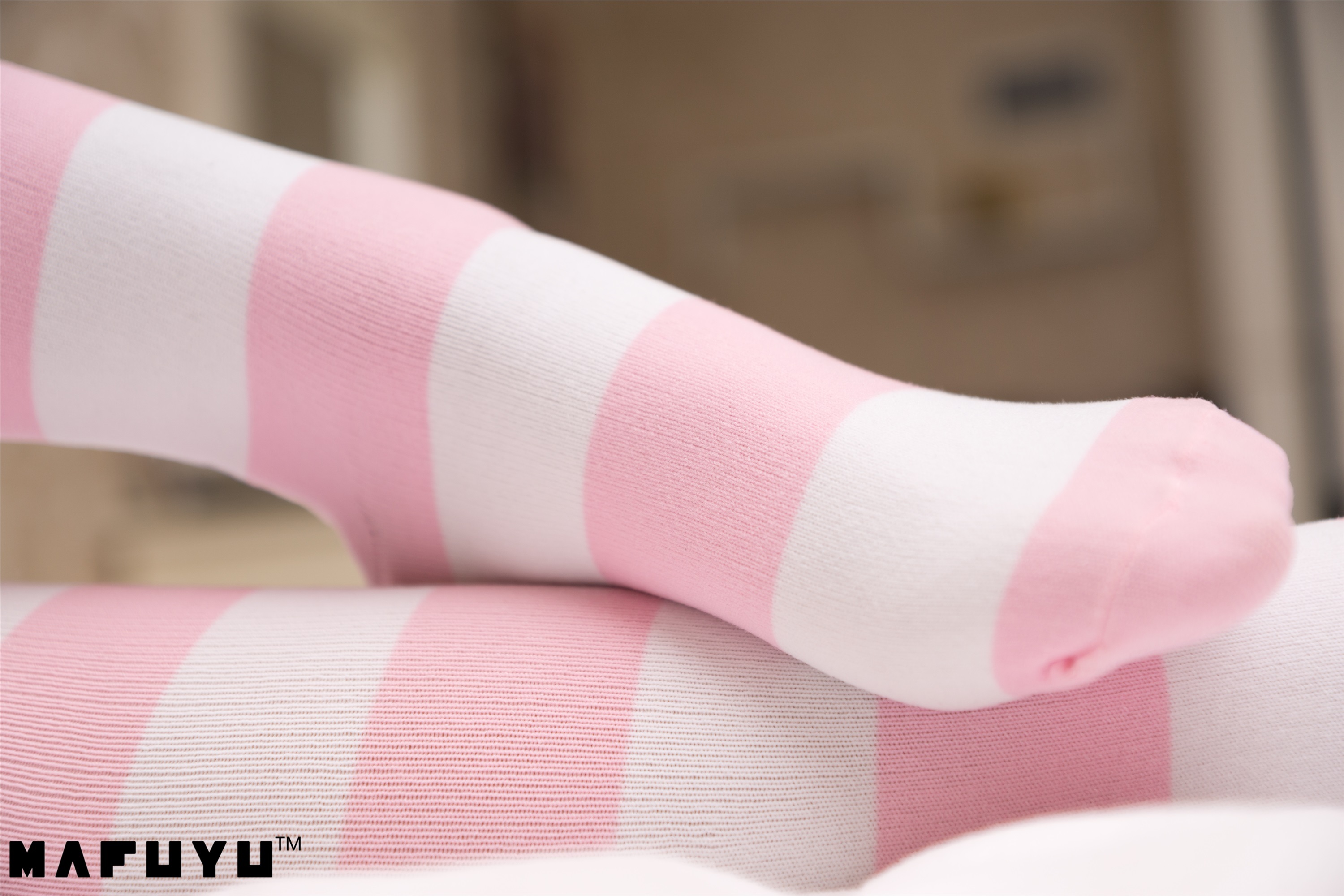 Shenle banzhen winter series - pink and white stripe series