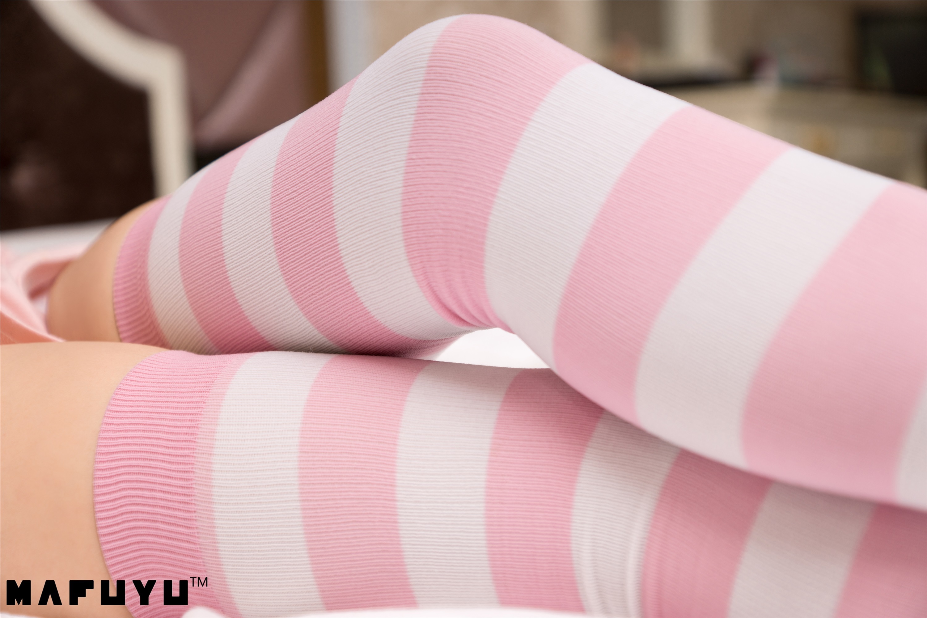 Shenle banzhen winter series - pink and white stripe series