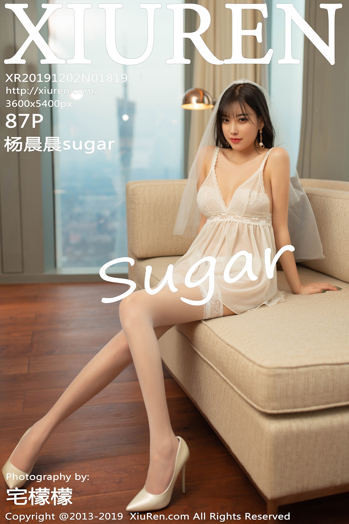 XIUREN秀人网 2019.12.02 No.1819 杨晨晨sugar