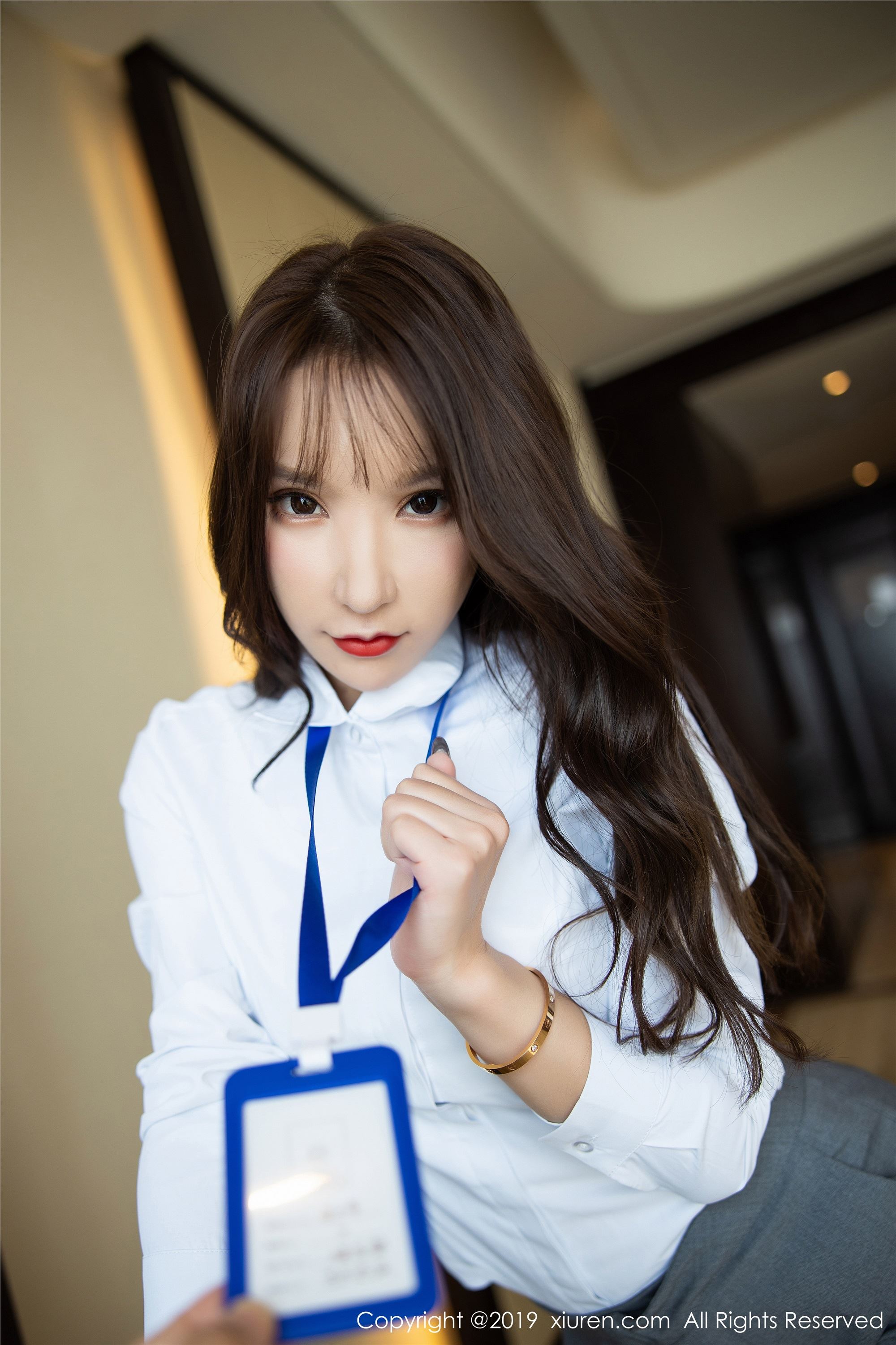 Xiuren photo no.1834 sexy secretary underwear seduces Zhou Yuxi Sandy