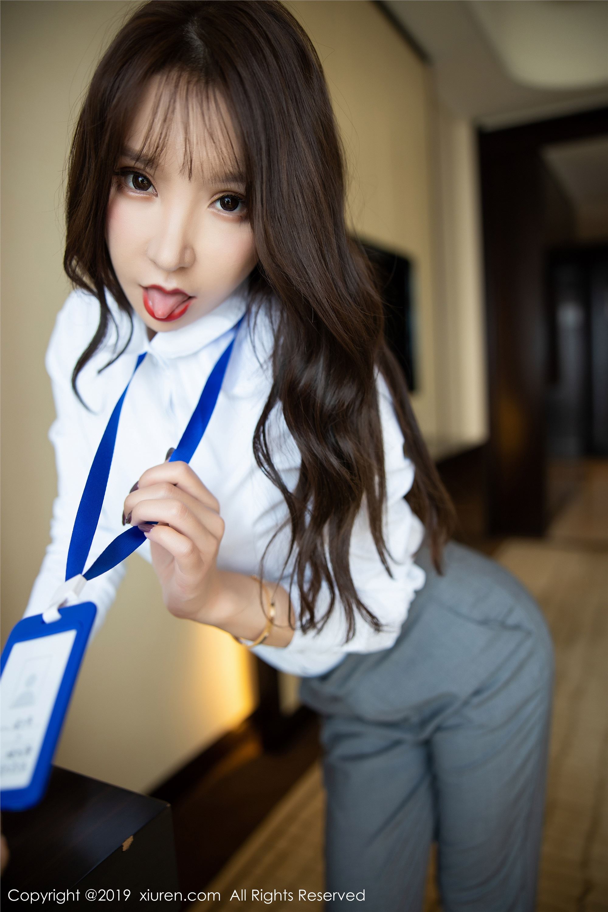 Xiuren photo no.1834 sexy secretary underwear seduces Zhou Yuxi Sandy