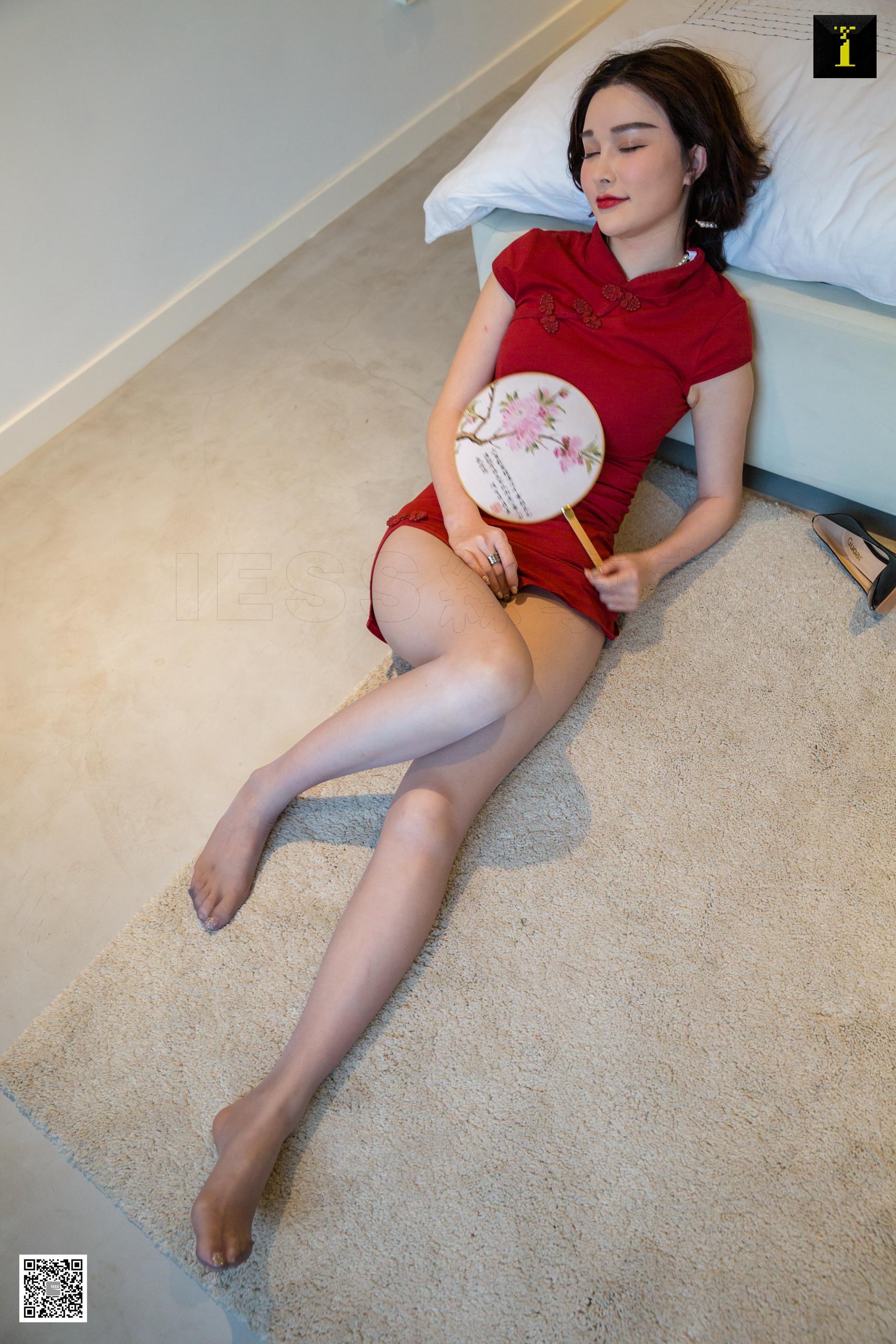 IESS thoughts and interests to 2020.01.27 sixiangjia 664: sister meow's drunken red cheongsam