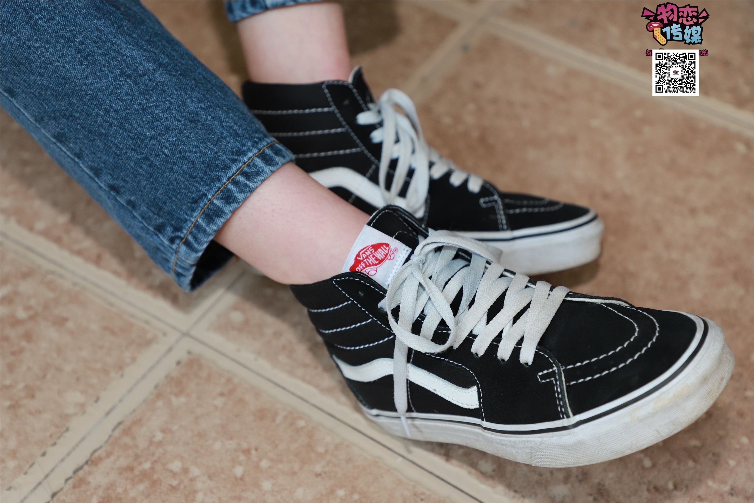 Love media No.001 vans and cotton stockings of Freshmen in Qingchun Department