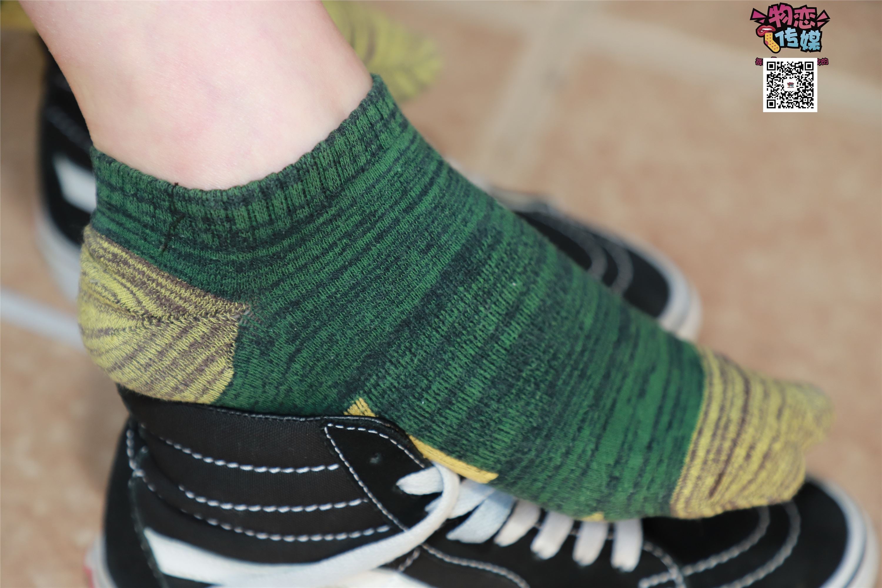 Love media No.001 vans and cotton stockings of Freshmen in Qingchun Department