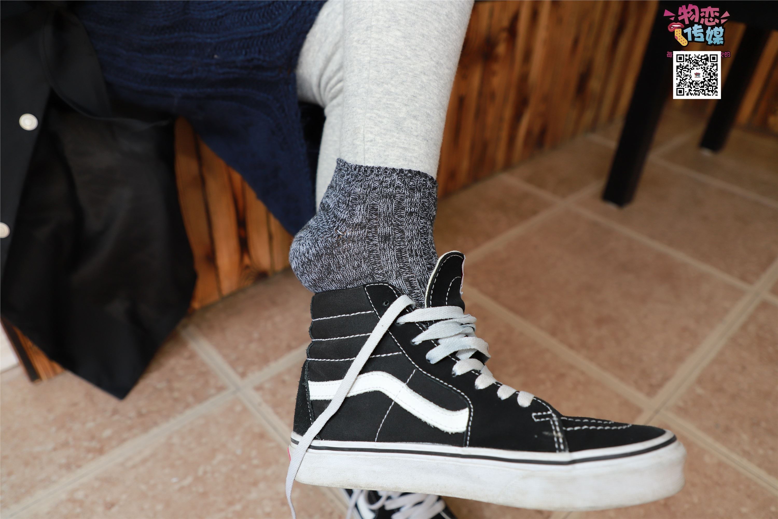 Love media No.001 vans and cotton stockings of Freshmen in Qingchun Department