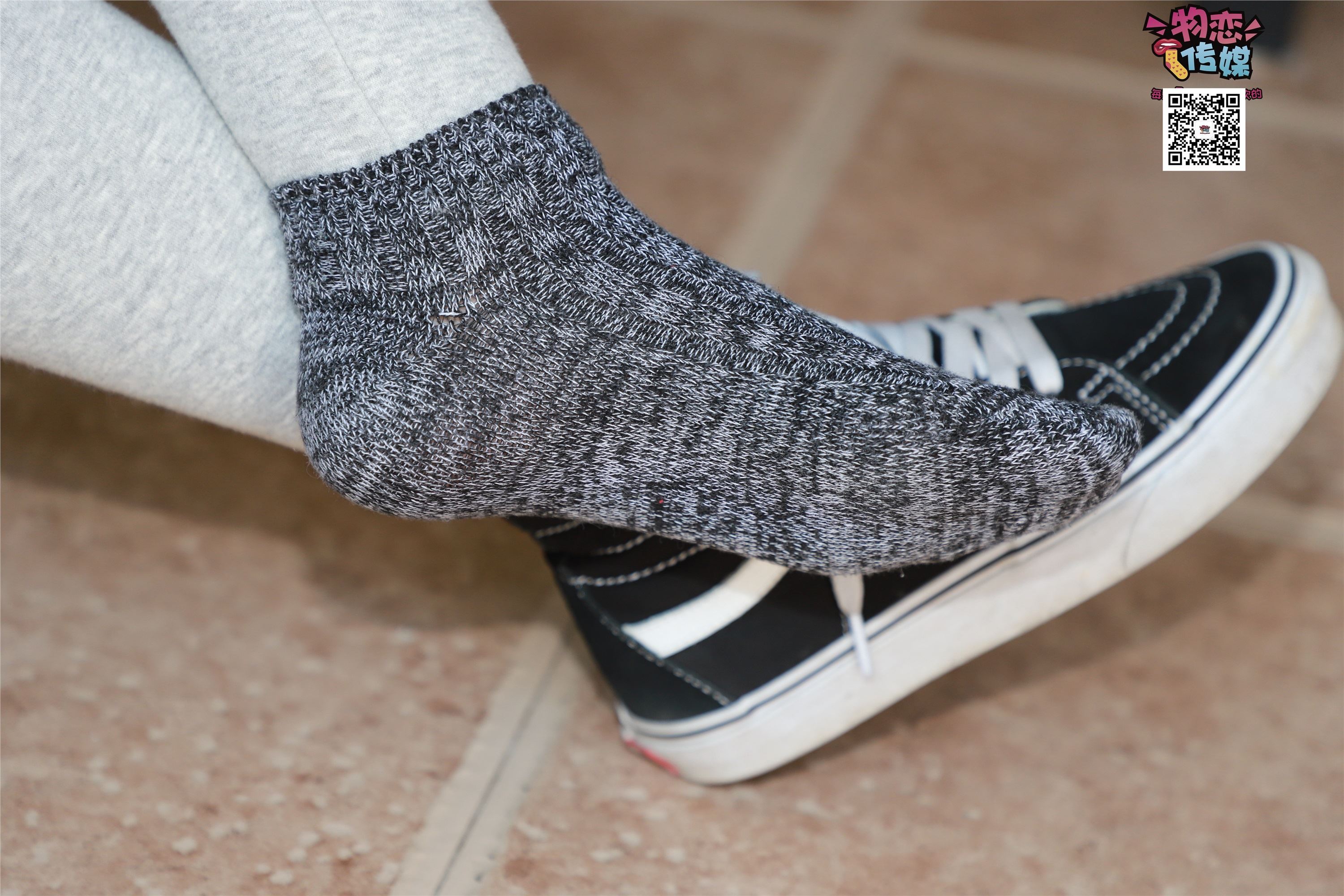 Love media No.001 vans and cotton stockings of Freshmen in Qingchun Department