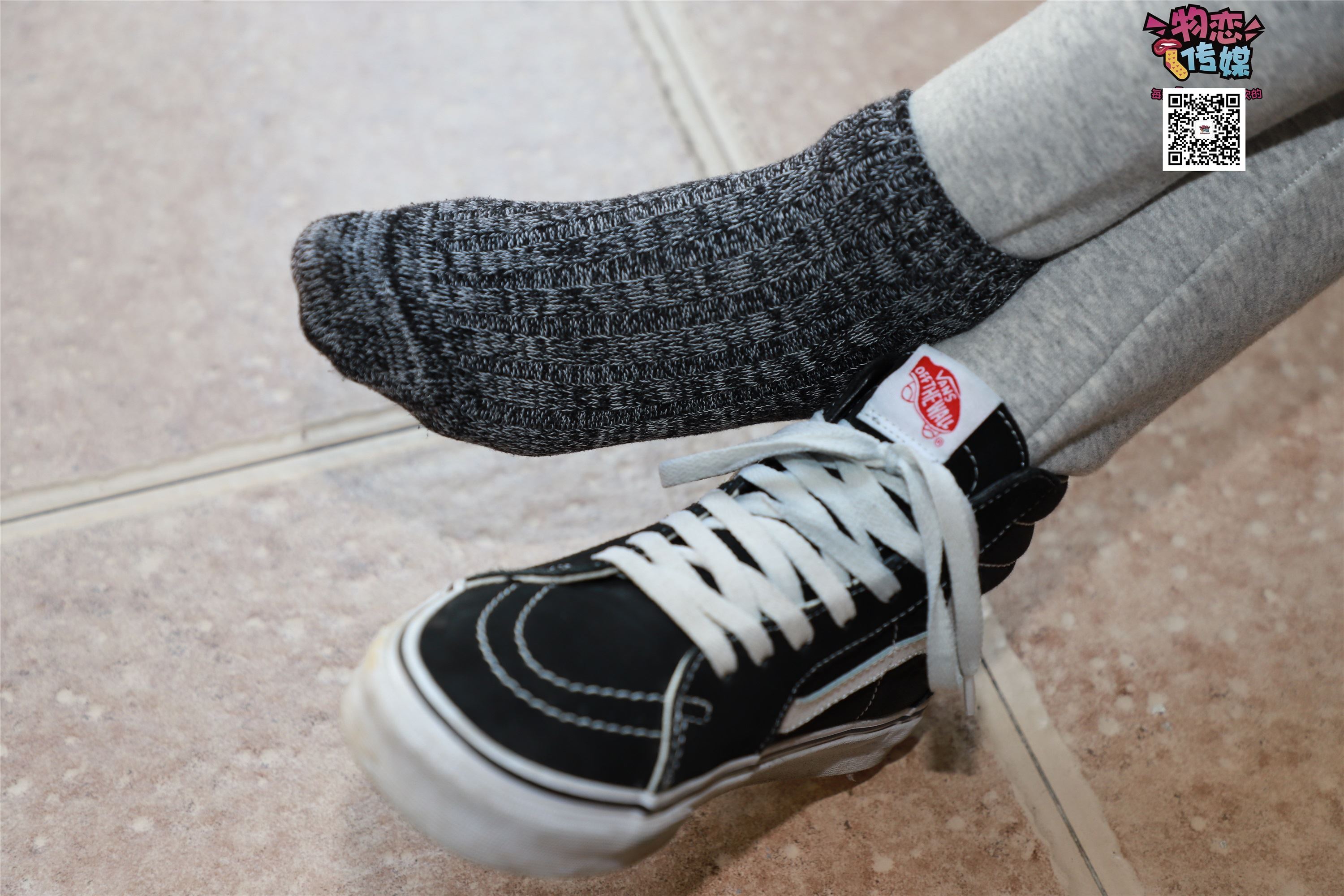 Love media No.001 vans and cotton stockings of Freshmen in Qingchun Department