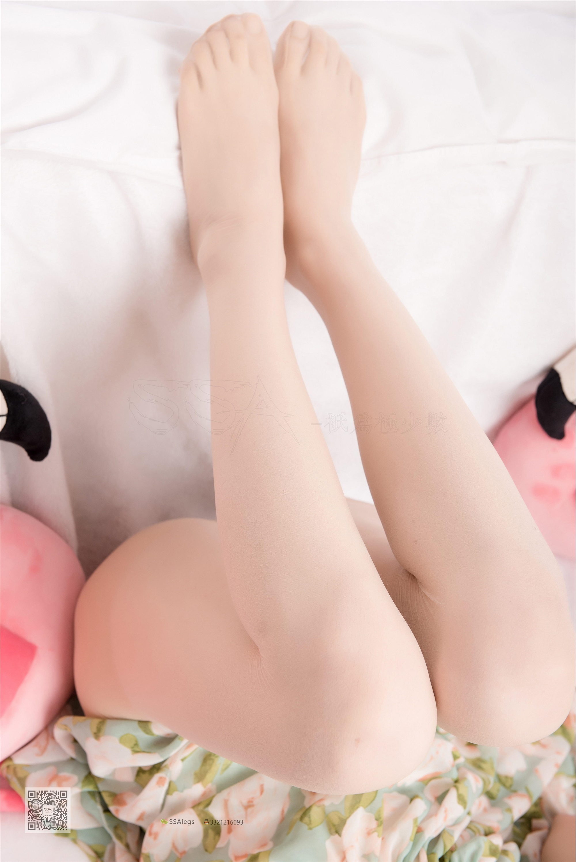 SSA silk society no.022 little Qiqi incarnate soul painter import meat Si big long legs feet close up