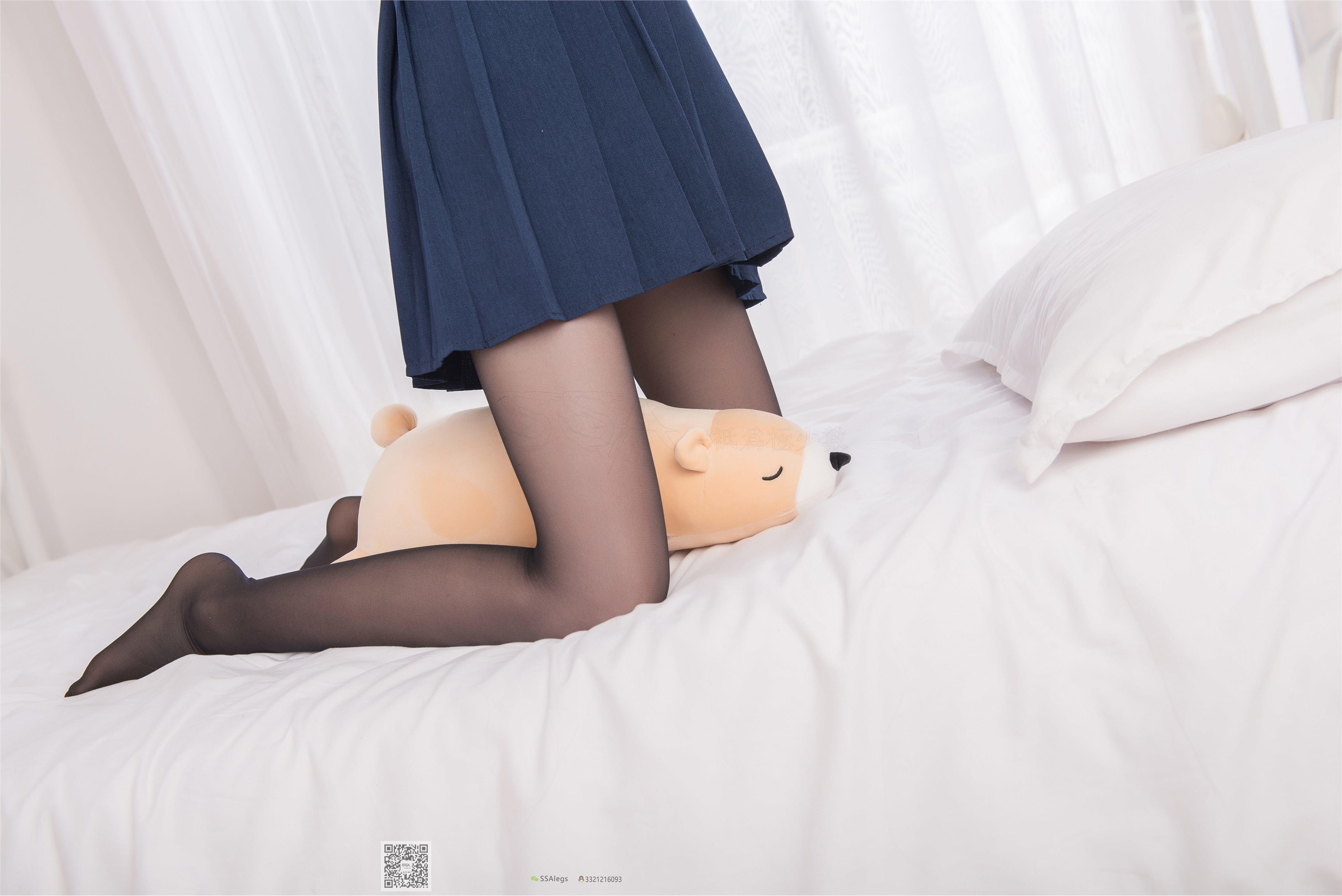 SSA silk society no.023 xiaoqiqi smile cure Qiqi black stockings