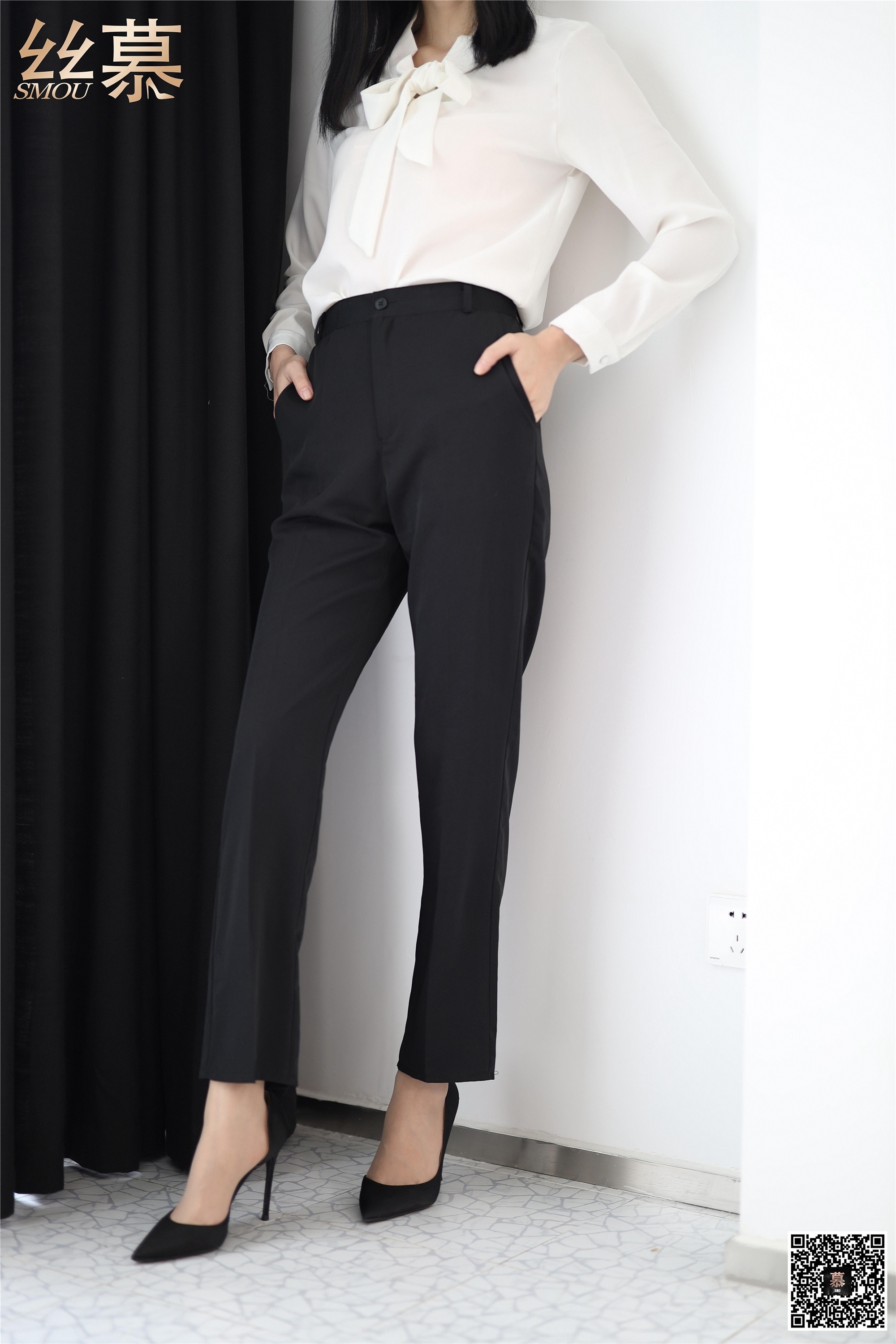 Simu photo sm282 zining style suit pants