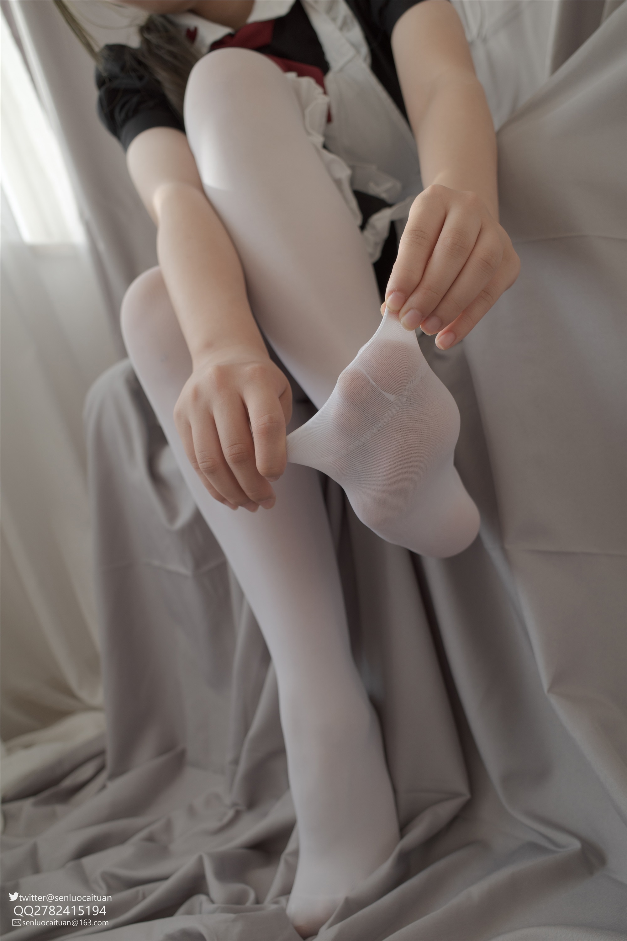 Rose foot photo of Sen Luo group gg-002 maidservant from lobice