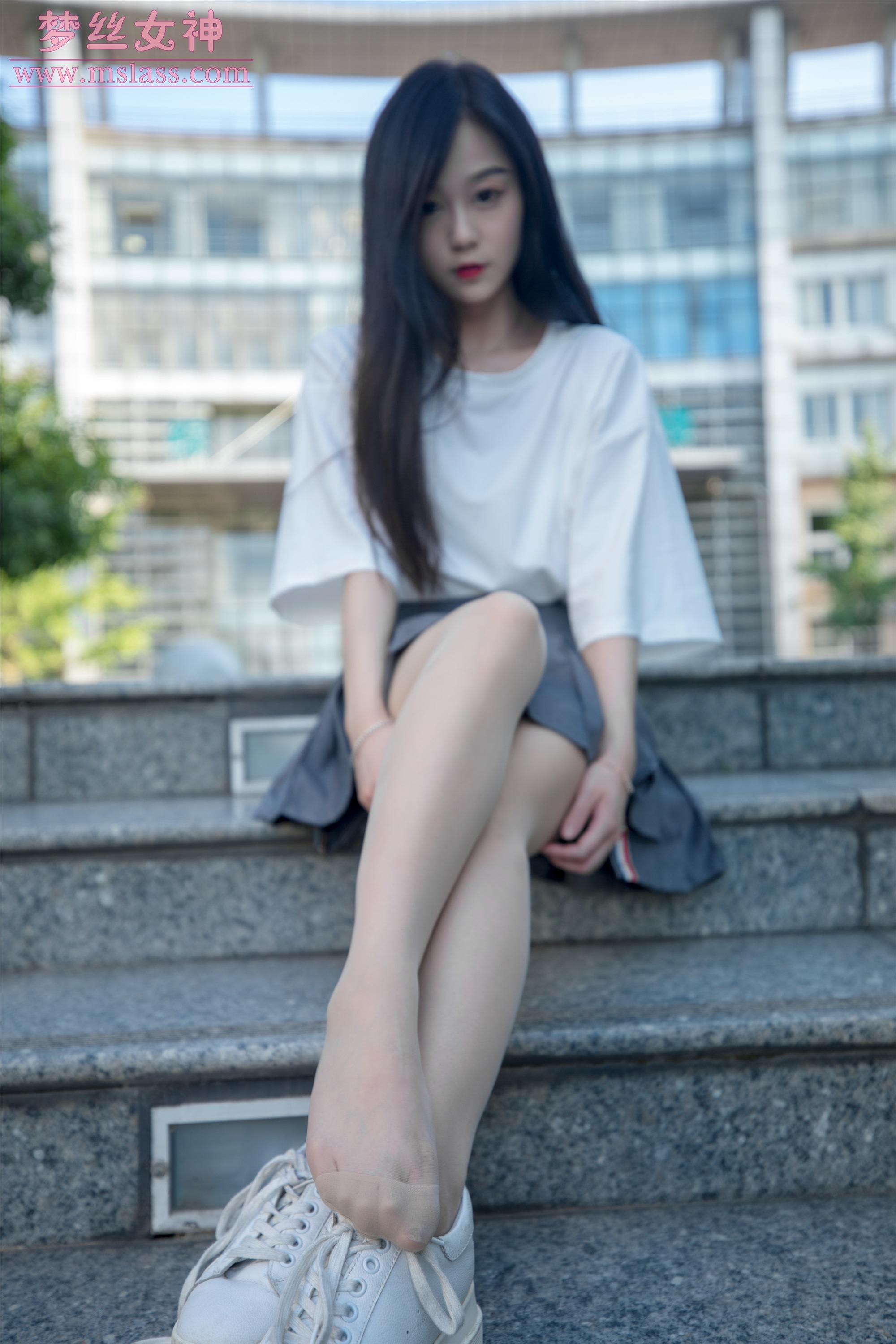 MSLASS梦丝女神 2019-06-13 Vol.034 灵灵 甜静的明星脸