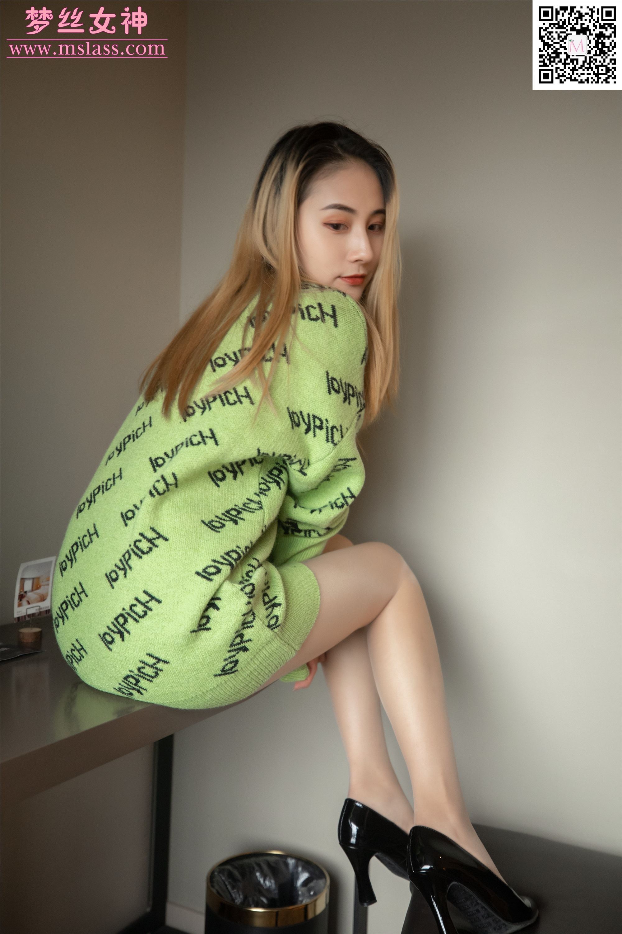 Mslass dream goddess 2019-11-27 vol.075 Xiao yun'er likes green clothes