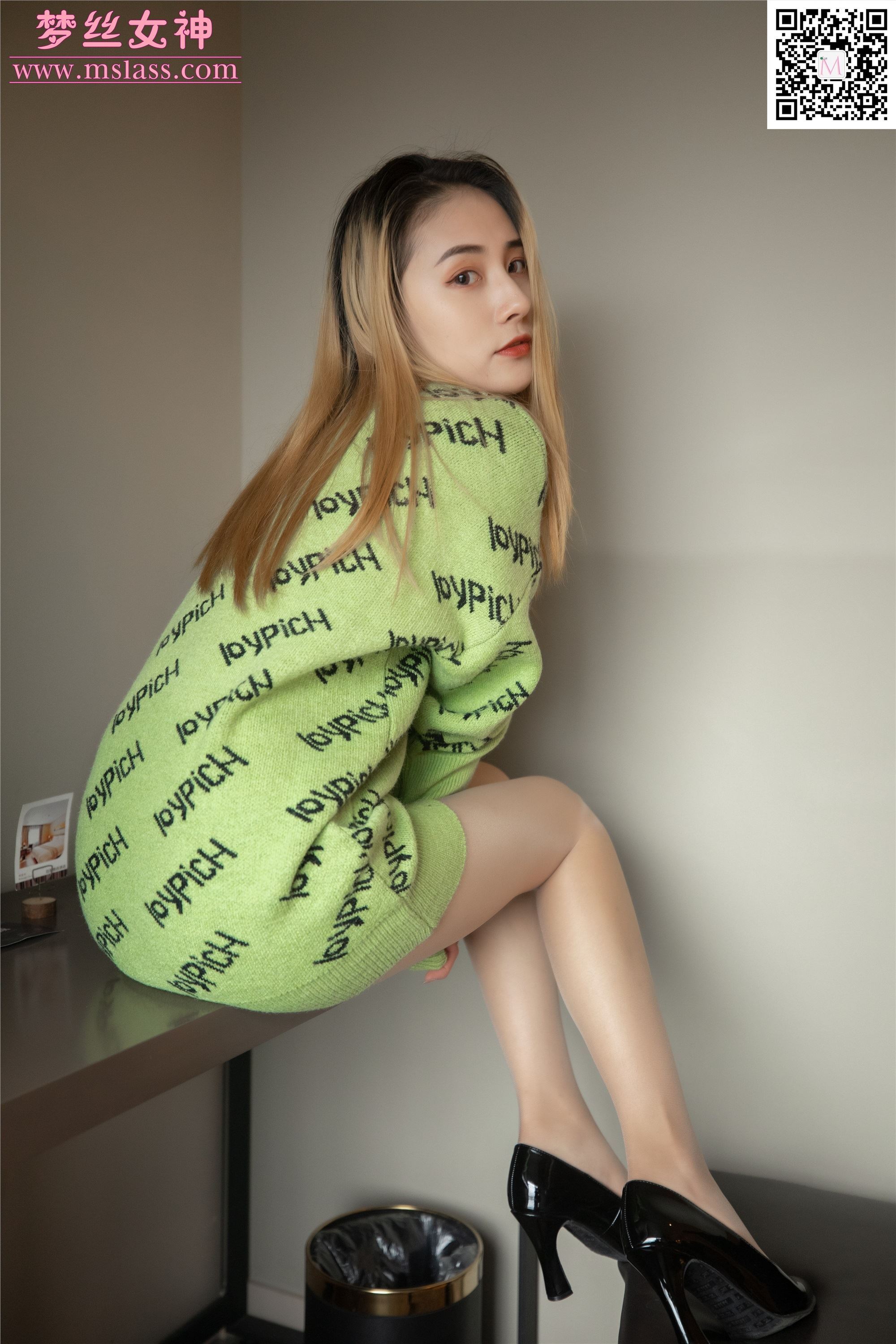 Mslass dream goddess 2019-11-27 vol.075 Xiao yun'er likes green clothes