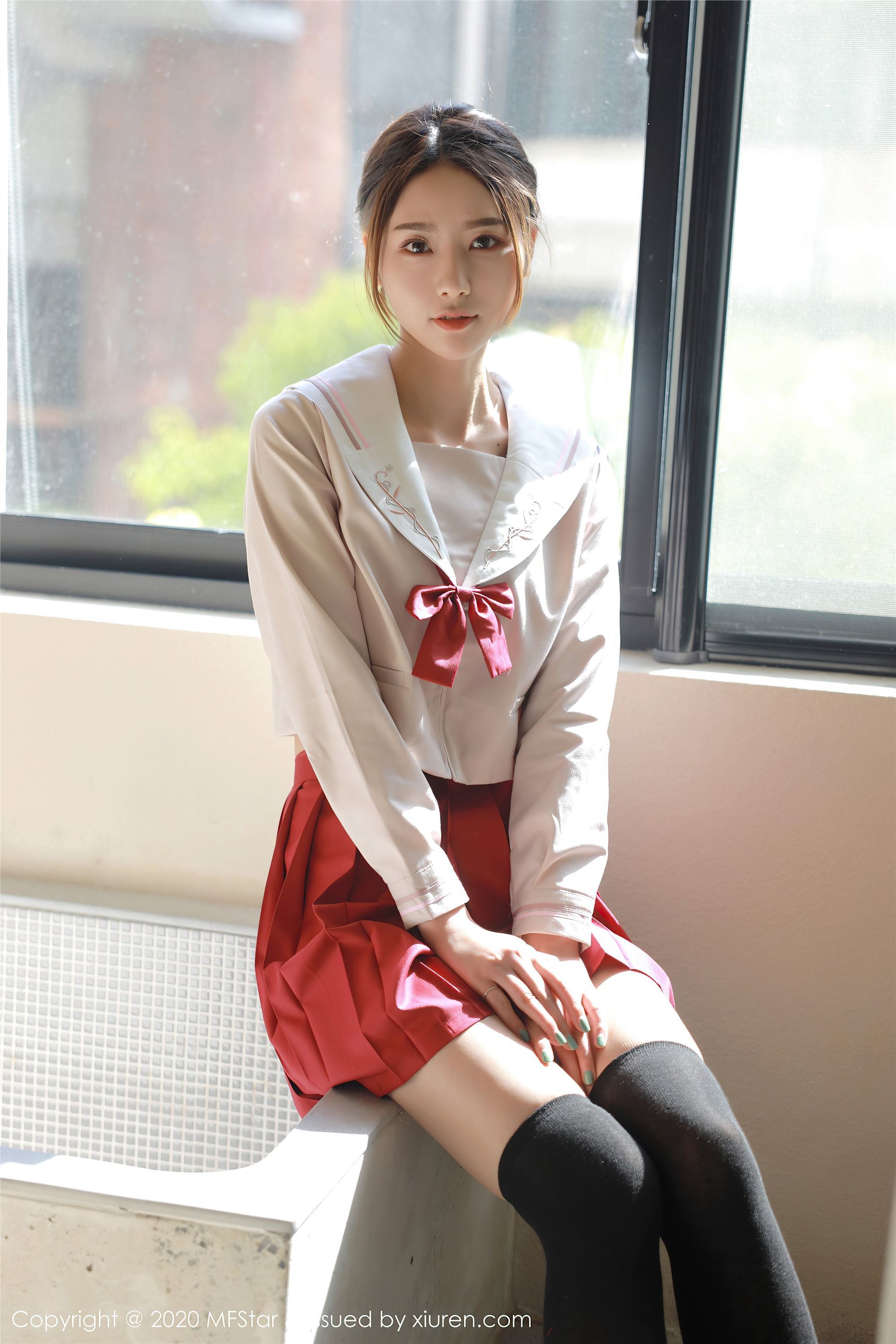 Mfstar model college 2020.07.06 vol.340 Fang Zixuan youth JK uniform