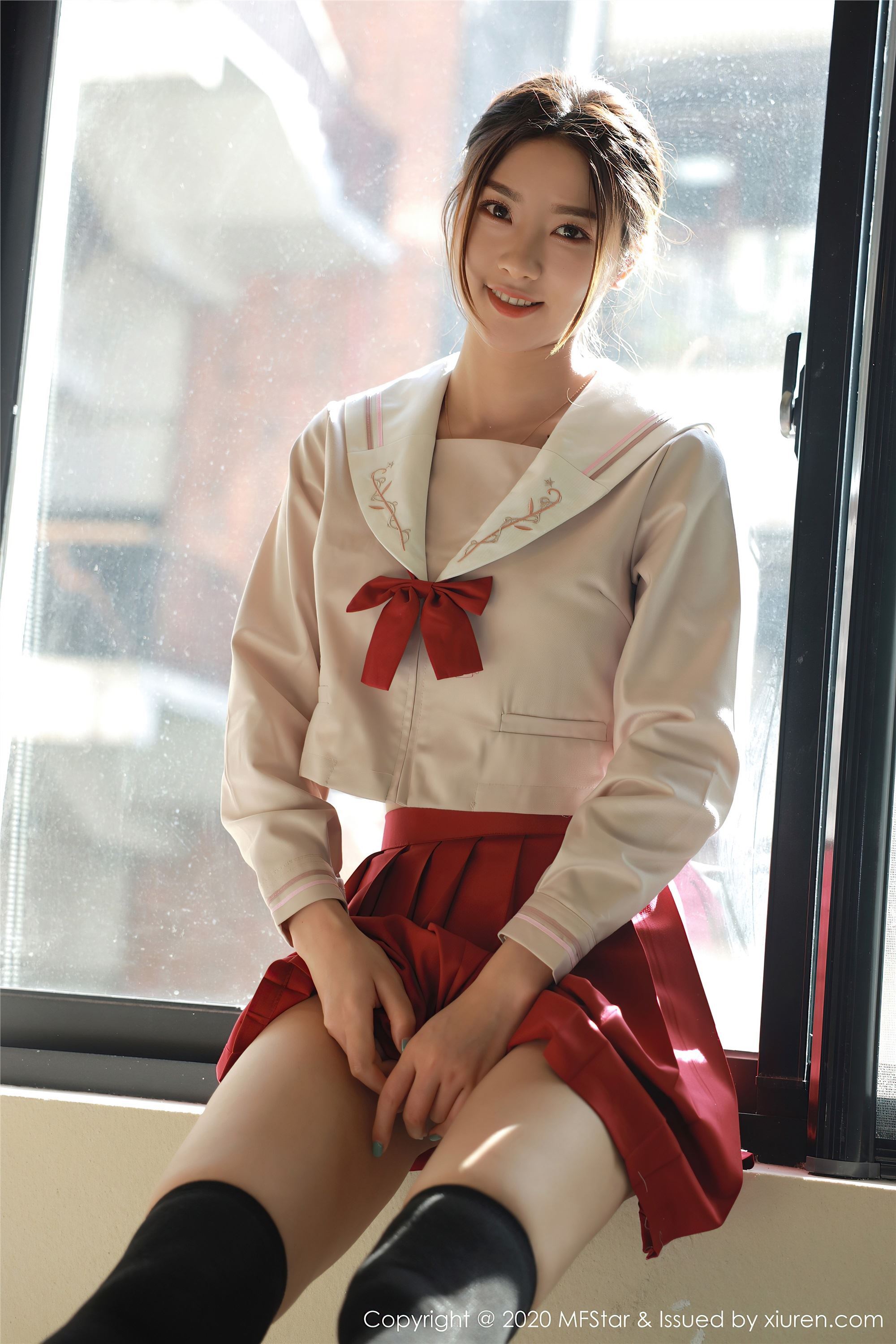 Mfstar model college 2020.07.06 vol.340 Fang Zixuan youth JK uniform