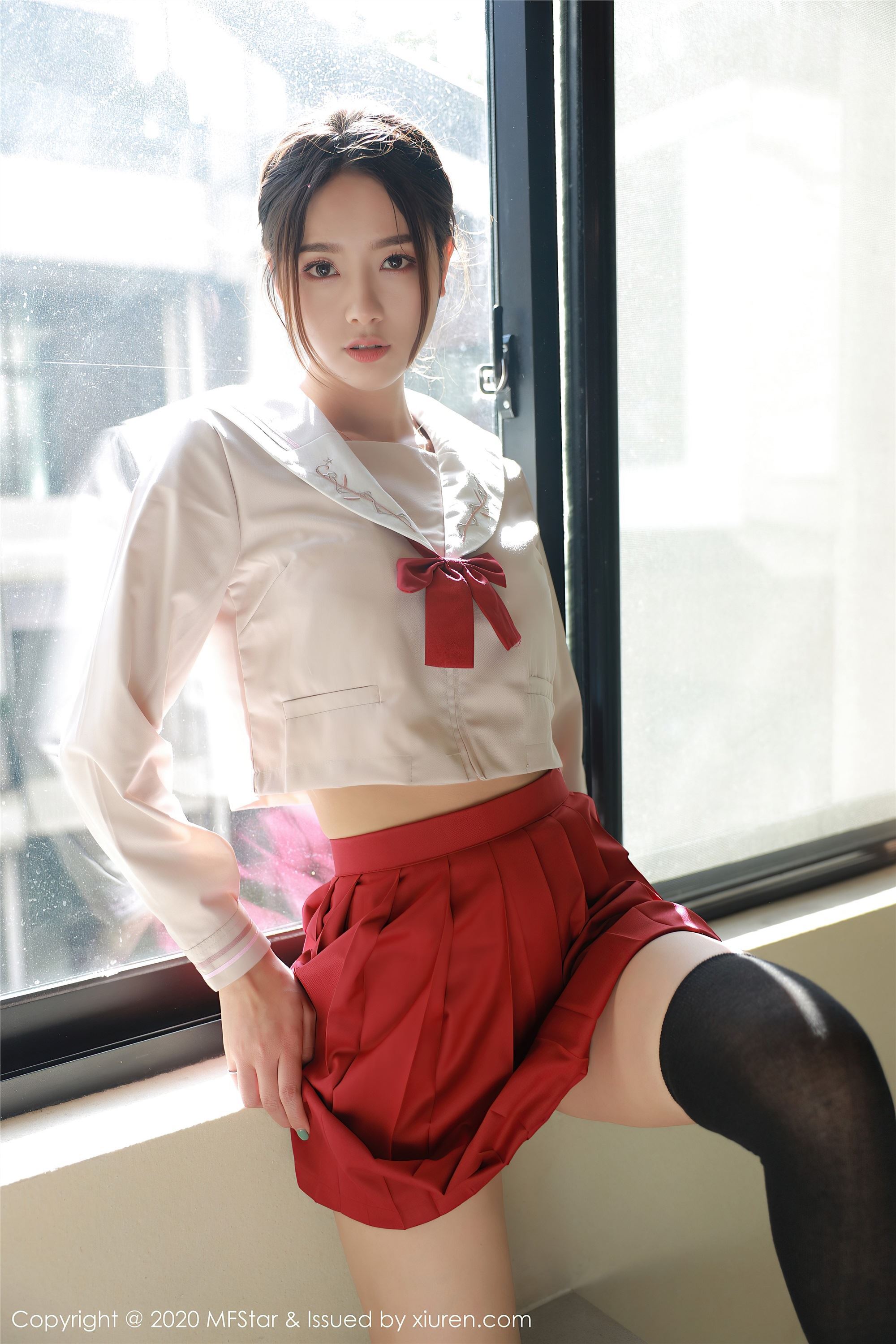 Mfstar model college 2020.07.06 vol.340 Fang Zixuan youth JK uniform