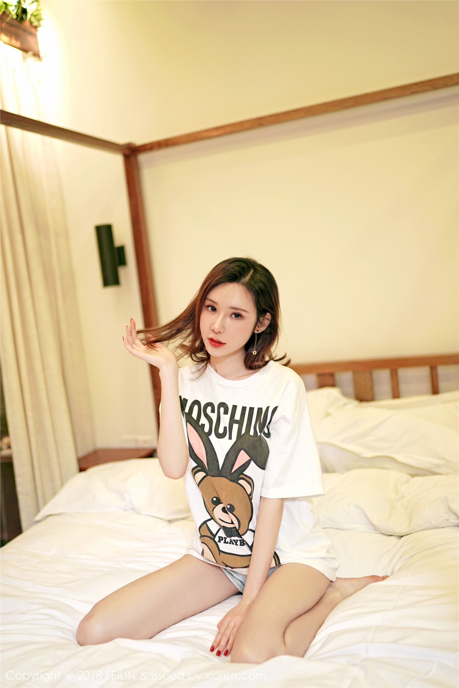 [Feilin girl] April 23, 2018 vol.133 Mengqiqi Irene