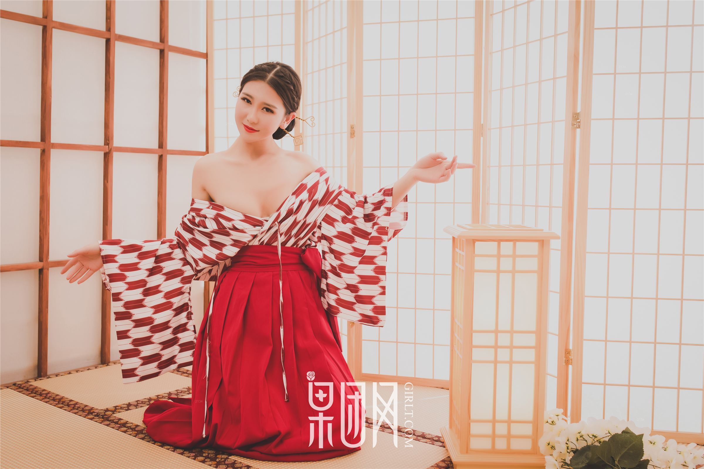 [girl] Guotuan portrait photo NO.115 kimono beauty candy