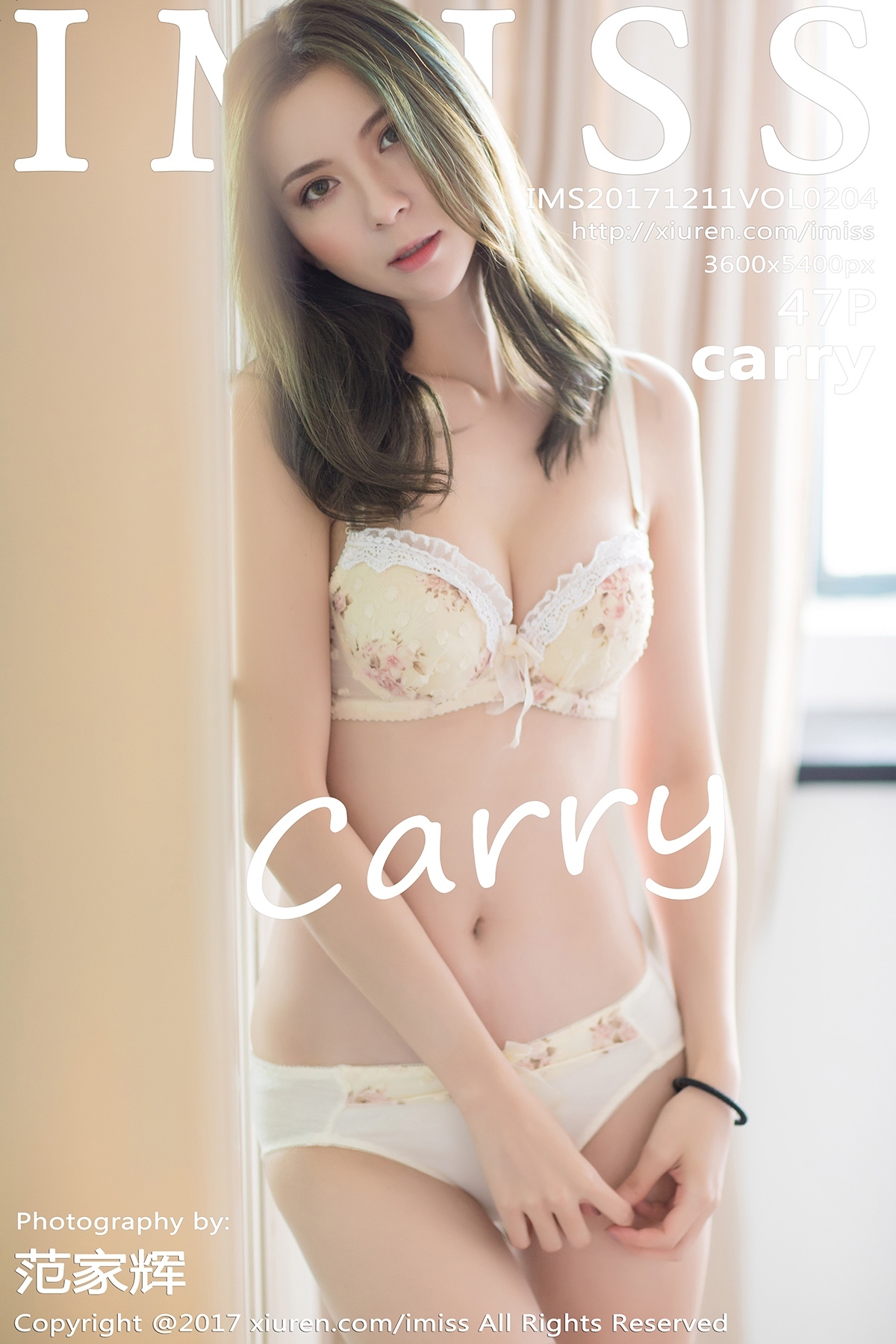 [IMiss爱蜜社] 2017.12.11 Vol.204 carry