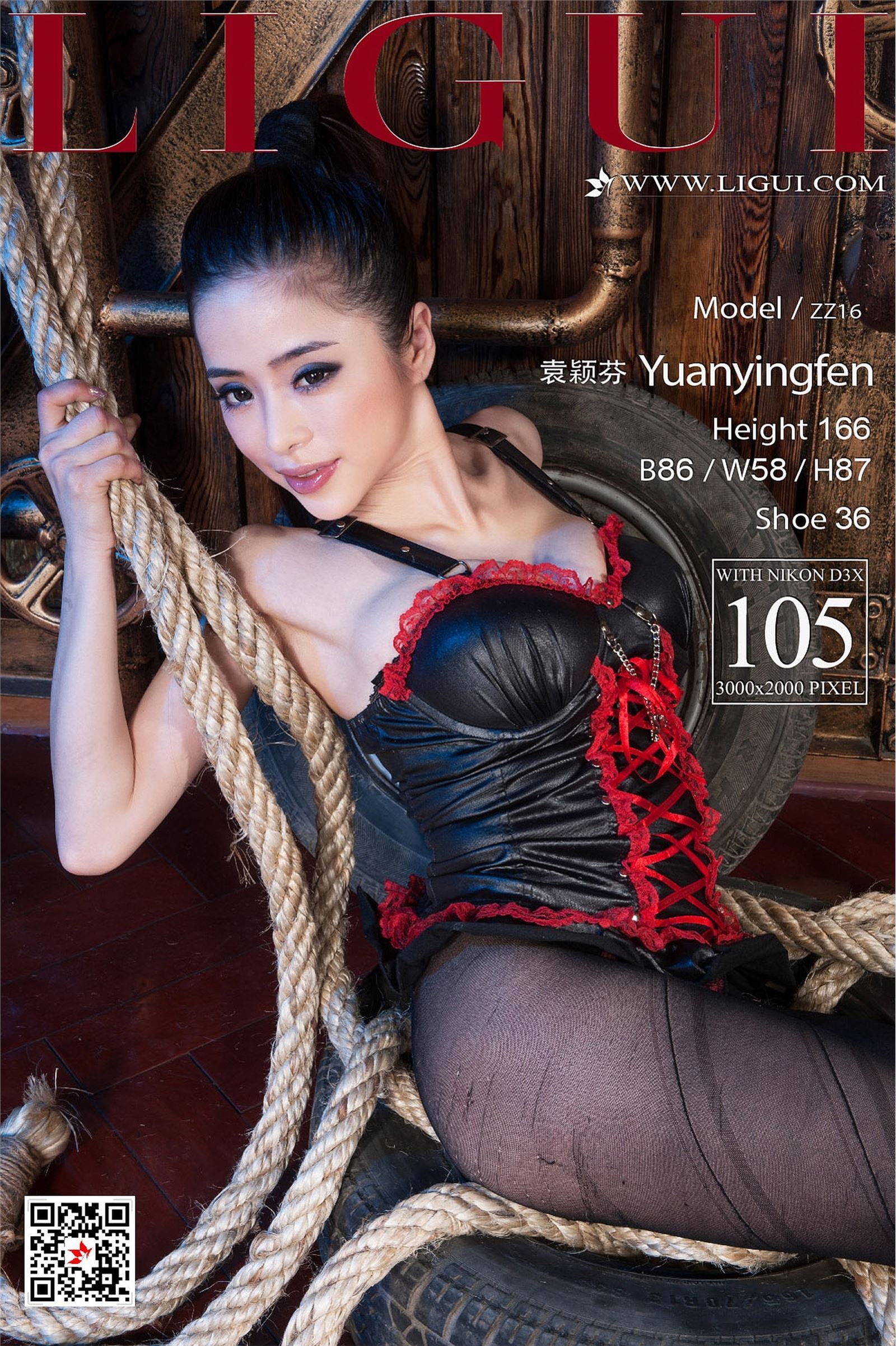 [ligui cabinet] December 28, 2017 Internet beauty model yuan Yingfen