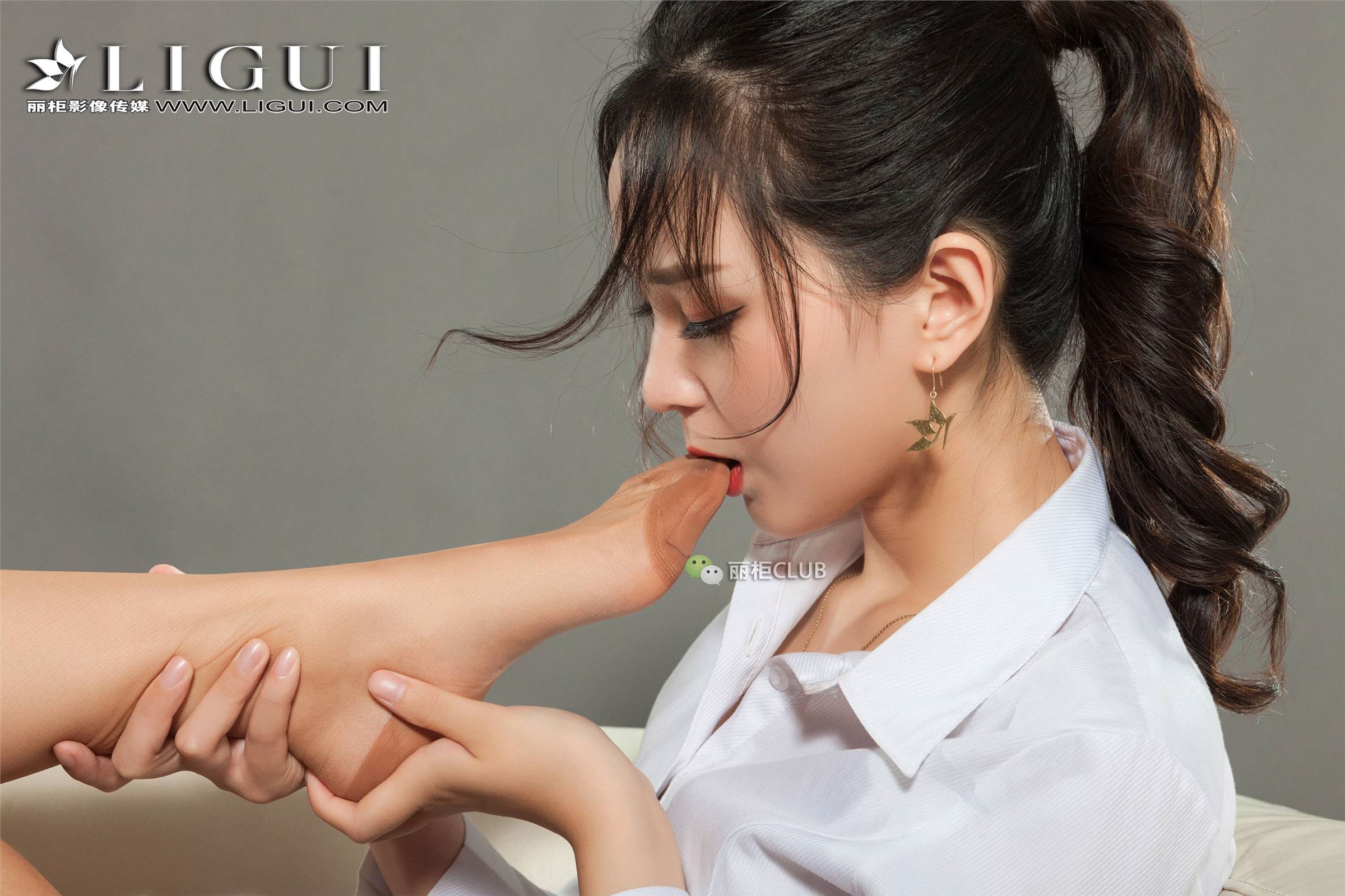 August 8, 2018 online beauty model Xiaoge  Ice Cream